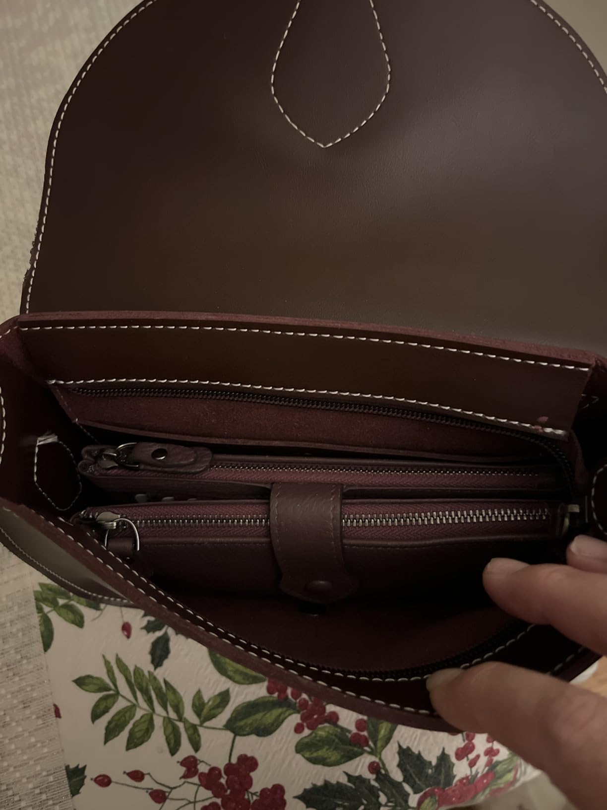 Women Soft Leather RFID Blocking Bifold Slim Wallets Ladies Credit Card Holder Double Zipper Pocket customer photo 2