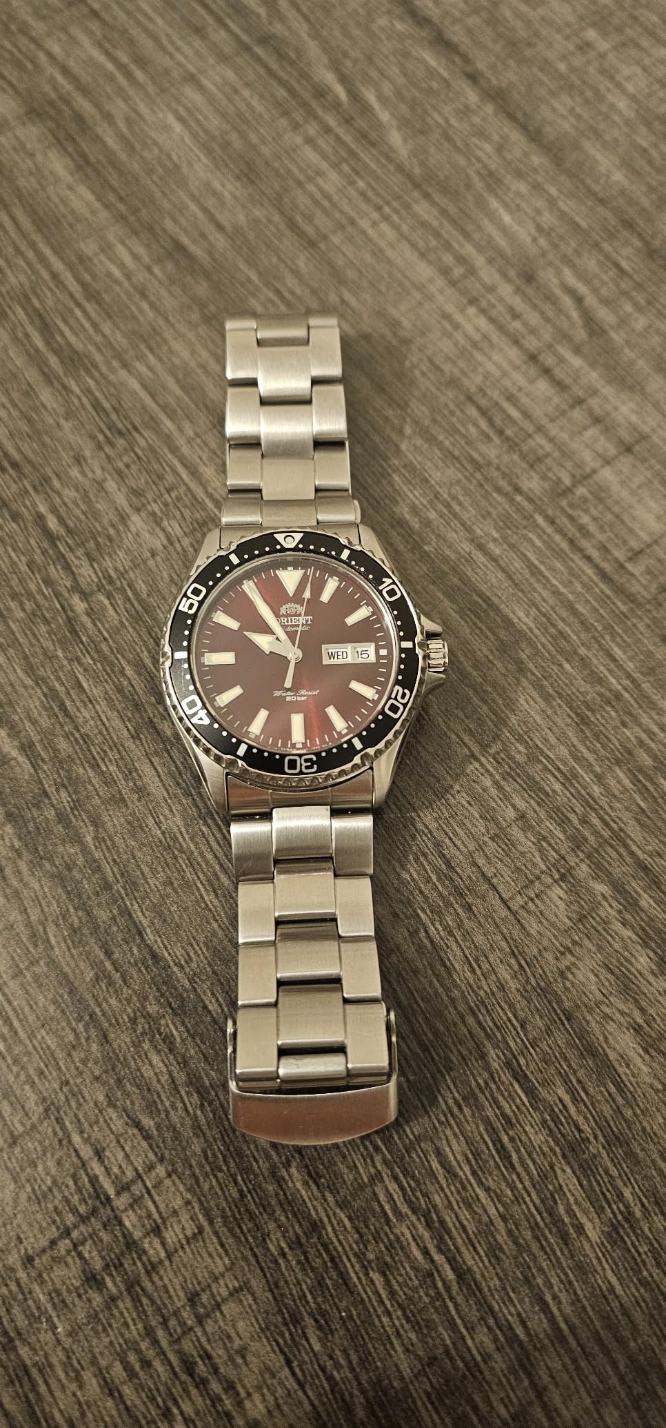 Orient Kamasu Stainless Steel Automatic Diving Watch with Sapphire Crystal customer photo 2
