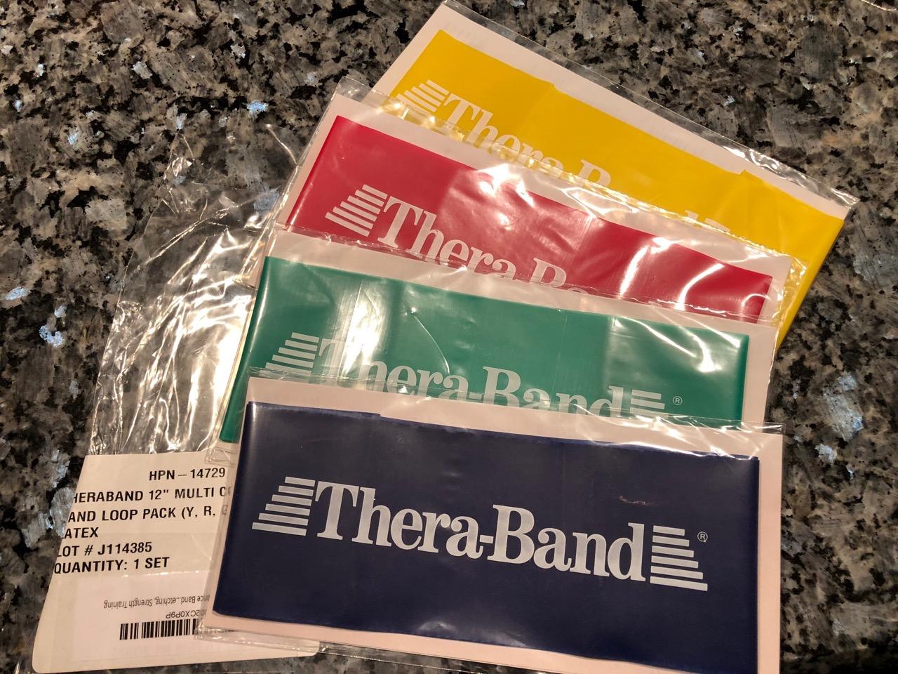 THERABAND Resistance Band Loop Set, 12