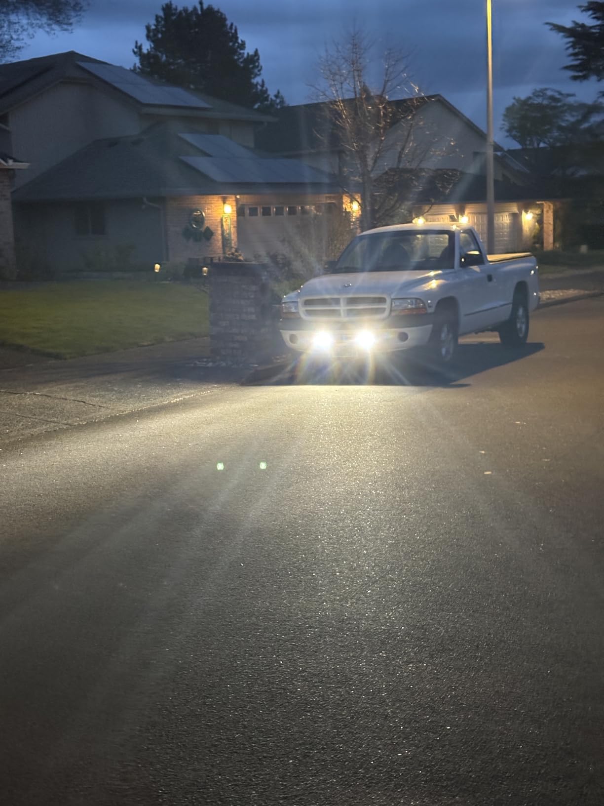 Nilight LED Light Bar 2PCS 60W 4 Inch Flood Spot Combo LED Work Light Pods Triple Row Work Driving Lamp with 12 ft Wiring Harness kit - 2 Leads customer photo 1