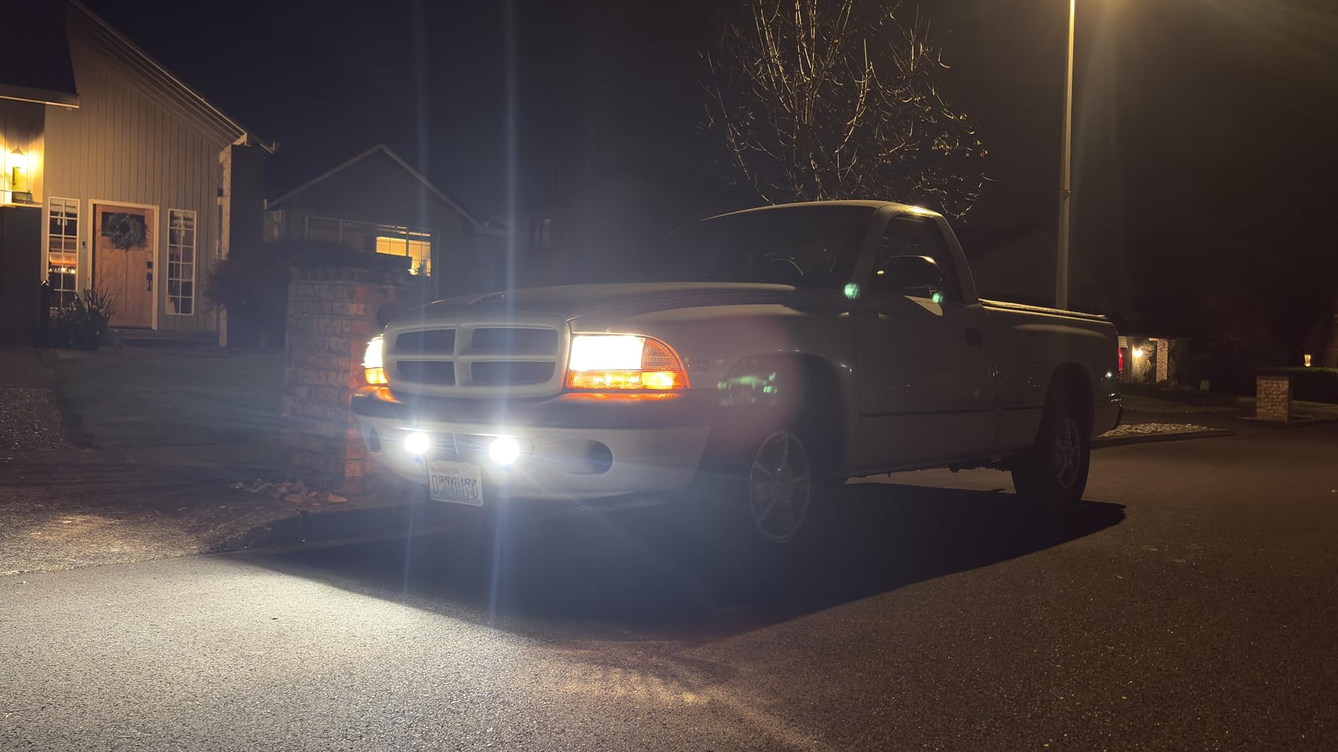 Nilight LED Light Bar 2PCS 60W 4 Inch Flood Spot Combo LED Work Light Pods Triple Row Work Driving Lamp with 12 ft Wiring Harness kit - 2 Leads customer photo 2