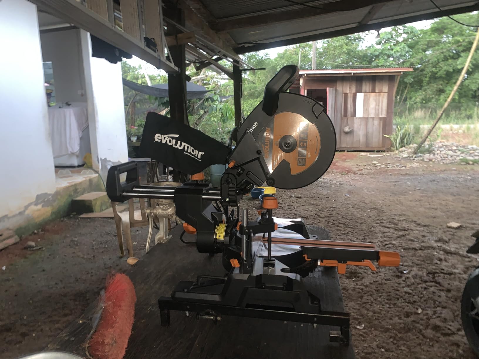 Evolution Power Tools R255SMS+ PLUS 10-Inch Sliding Miter Saw Plus Multi-Material Multi-Purpose Cutting customer photo 1