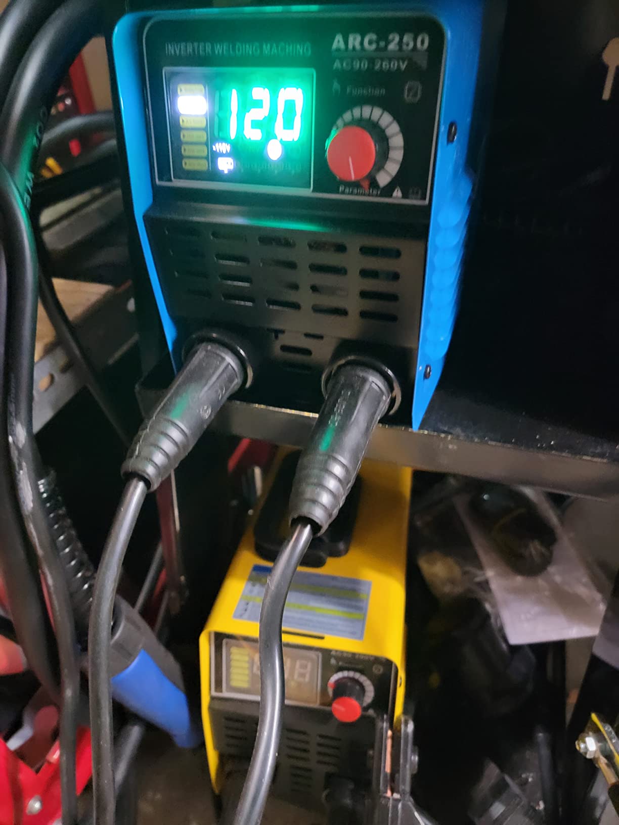 S7 250A Stick Welder, 110V/220V Dual Voltage ARC Welding Machine, Portable Inverter Welder with Hot Start, Arc Force & Anti-Stick, Supports 6010 6011 6013 7018 Rods for Home DIY Farm Repair customer photo 2