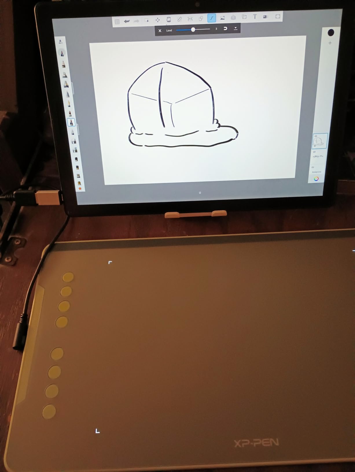 XPPen Artist13.3 Pro Graphics Drawing Tablet with Screen Full-Laminated Graphics Drawing Monitor Artist13.3 Pro Graphics Tablet with Adjustable Stand and 8 Shortcut Keys customer photo 2