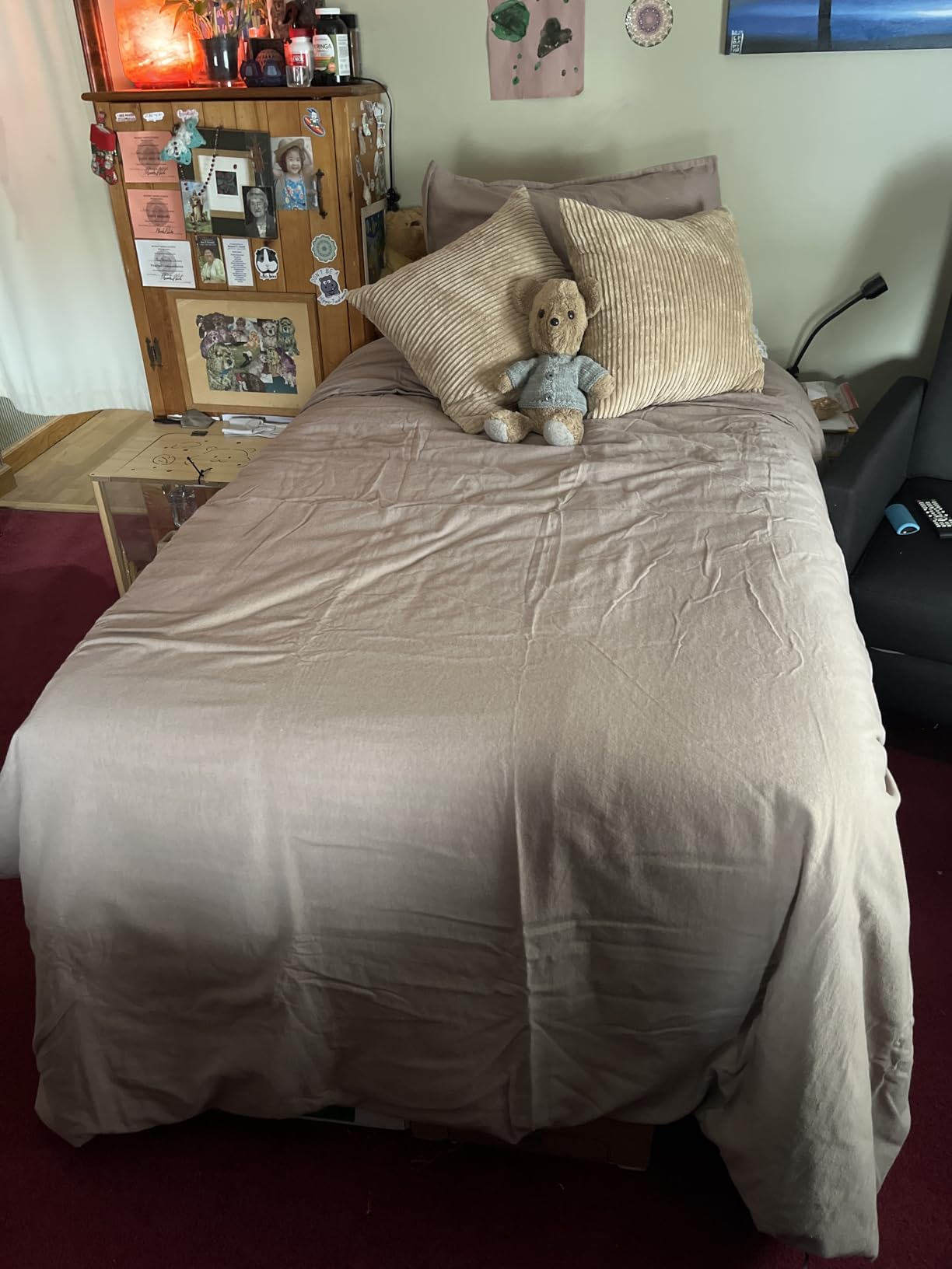 Bedsure Comforter Duvet Insert - Quilted Comforters Queen Size, All Season Duvet, GentleSoft Down Alternative Bedding Blanket, with 8 Tabs, White, Queen 88 x 88 Inches customer photo 2