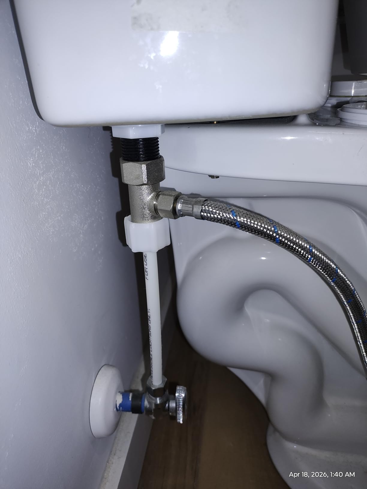 CLEAR REAR Bidet Attachment for Toilet Seat - Non-Electric with Self Cleaning Dual Nozzles, Leak Proof Connectors, Adjustable Water Spray, Rear & Feminine Wash - Hygienic Bathroom Upgrades (Black) customer photo 1