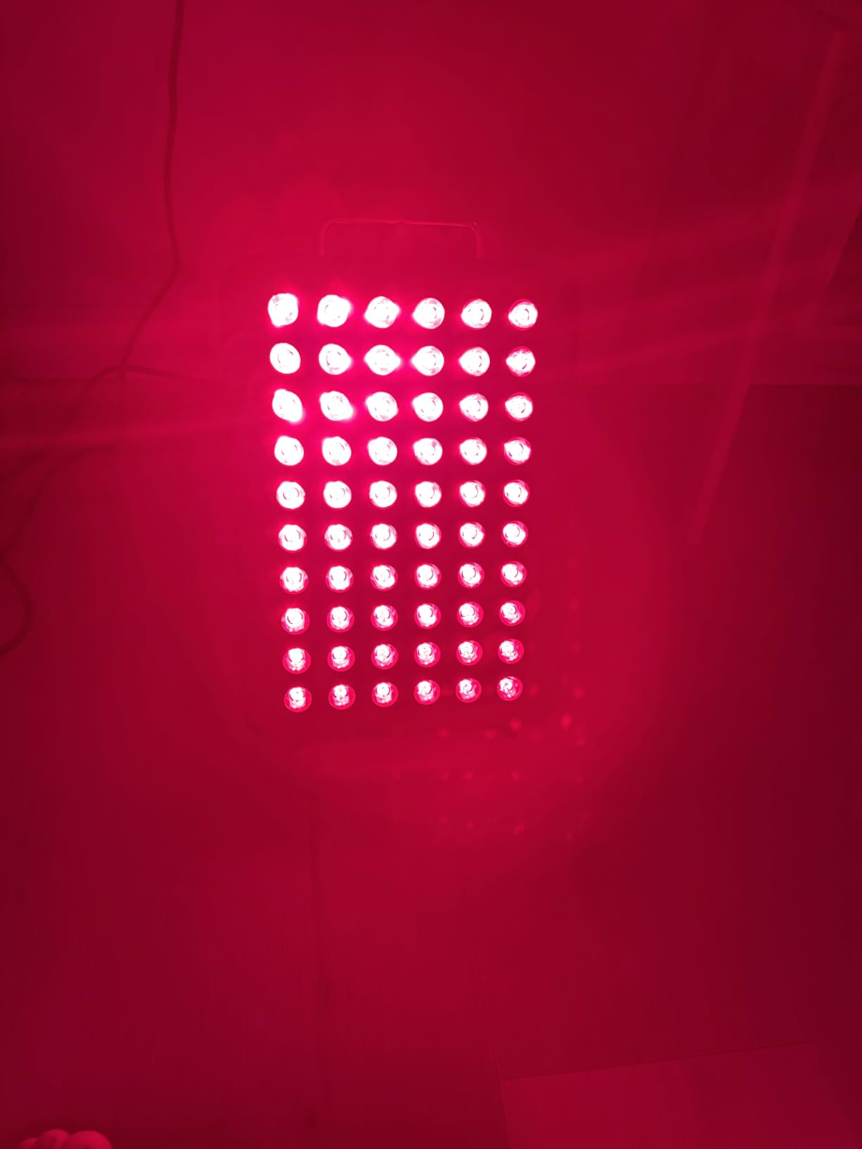 BestQool Red Light Therapy, Dual Chip Elite Grade LED Red Infrared Light Panel with Near-Infrared Light 660nm 850nm High Power, 105W customer photo 2