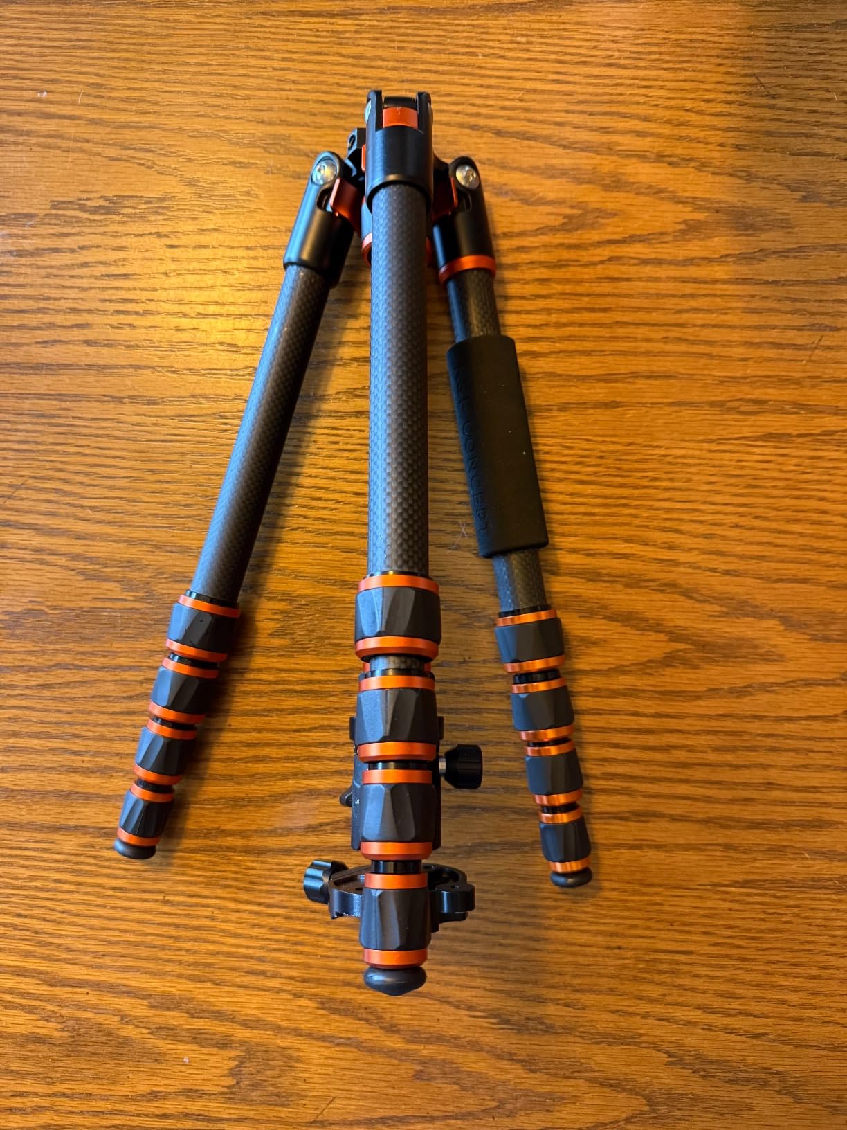 K&F Concept 60 inch Carbon Fiber Camera Tripod, Super Lightweight Compact Travel Tripod with 360 Degree Ball Head, Quick Release Plate, Detachable Monopod 17 lb Load Capacity for SLR DSLR customer photo 1