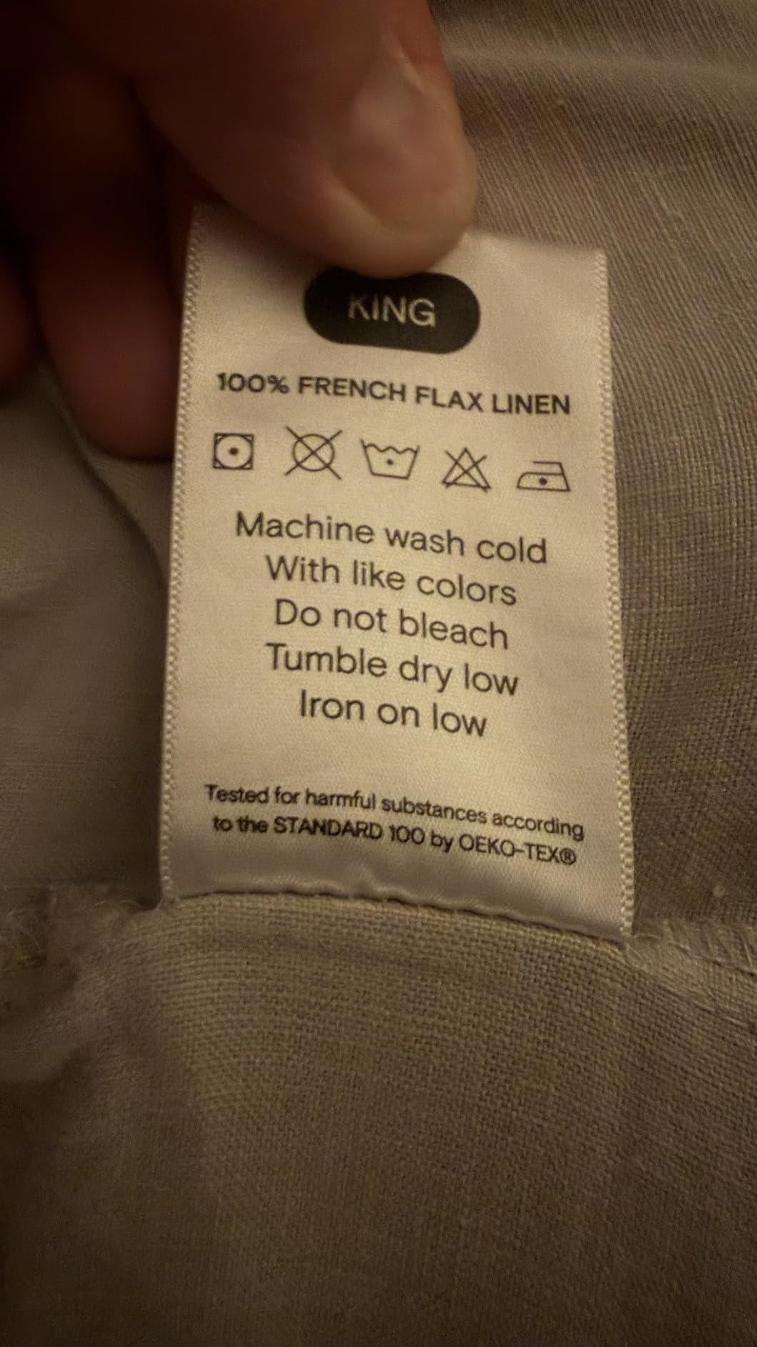 Sijo Stone Washed Organic French Linen Bed Sheet Set, GOTS Certified Organic, Best Cooling Linen Sheet Award by Sleep Foundation, 3 Piece - 2 Pillowcases and 1 Fitted Sheet (Forest, Queen) customer photo 2