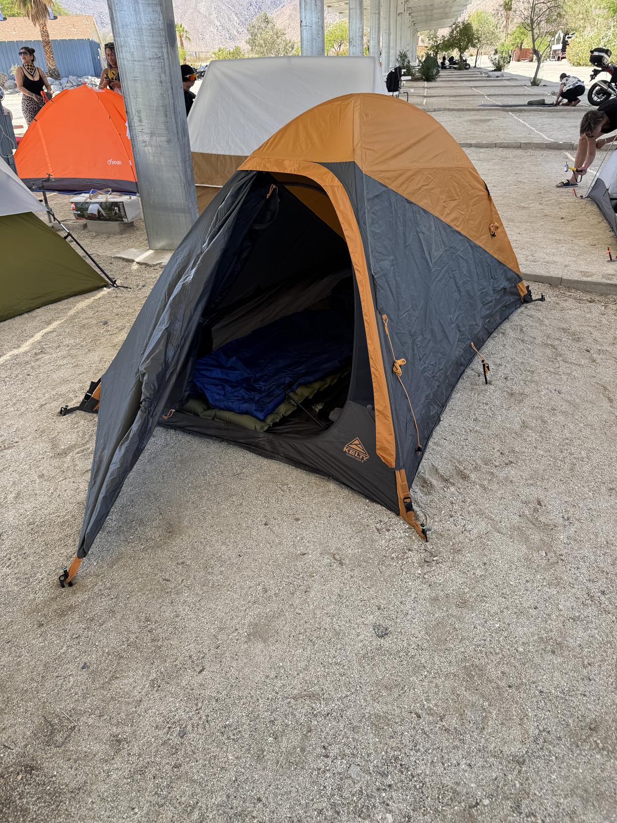 Kelty Grand Mesa 4P Backpacking Tent - 3 Season Camping, Thru Hiking Shelter, Aluminum Pole Frame, Single Door + Vestibule Model customer photo 1