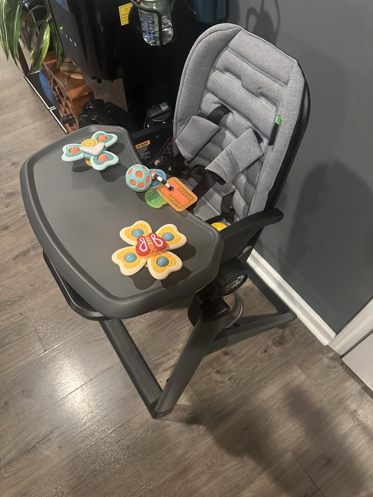 Baby Jogger City Bistro High Chair, Graphite customer photo 1