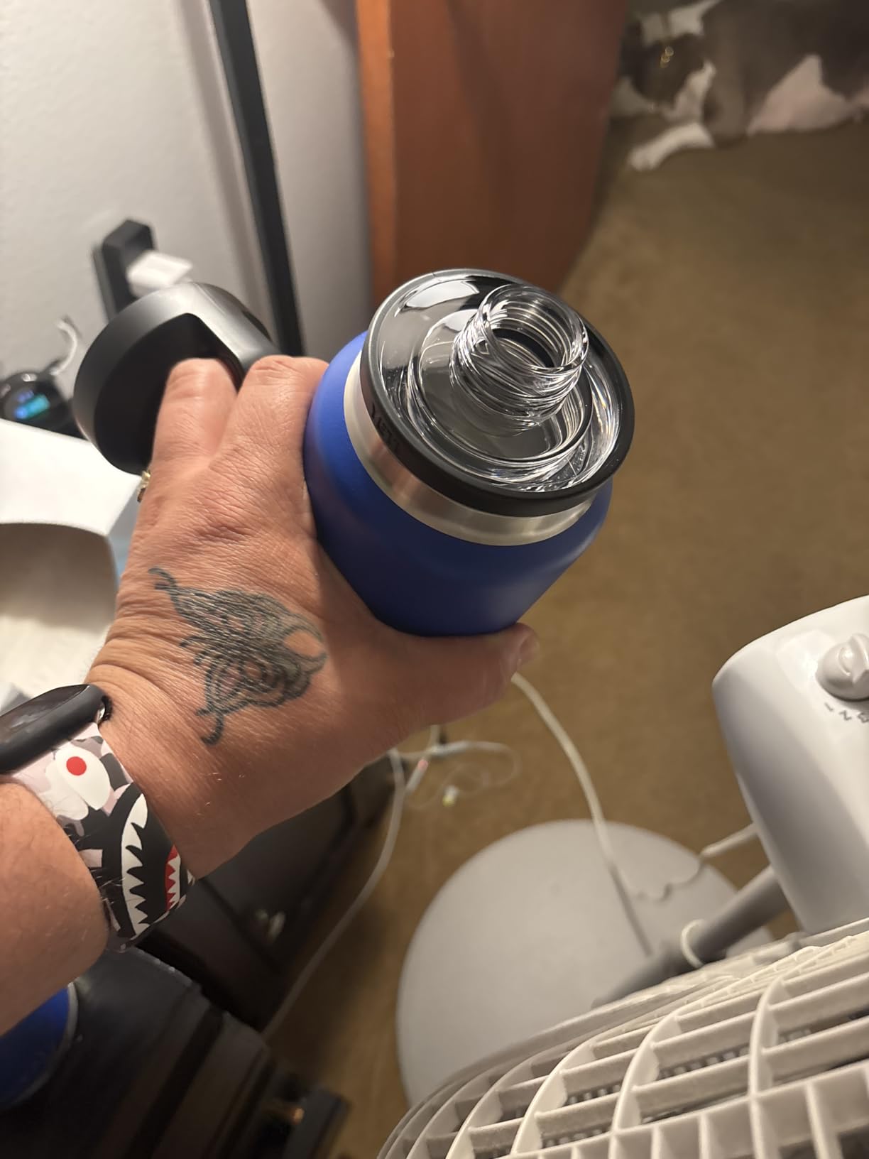 YETI Rambler 36 oz Bottle, Vacuum Insulated, Leakproof, Stainless Steel with Chug Cap | Vacuum Insulated, Leakproof, with Chug Cap customer photo 2