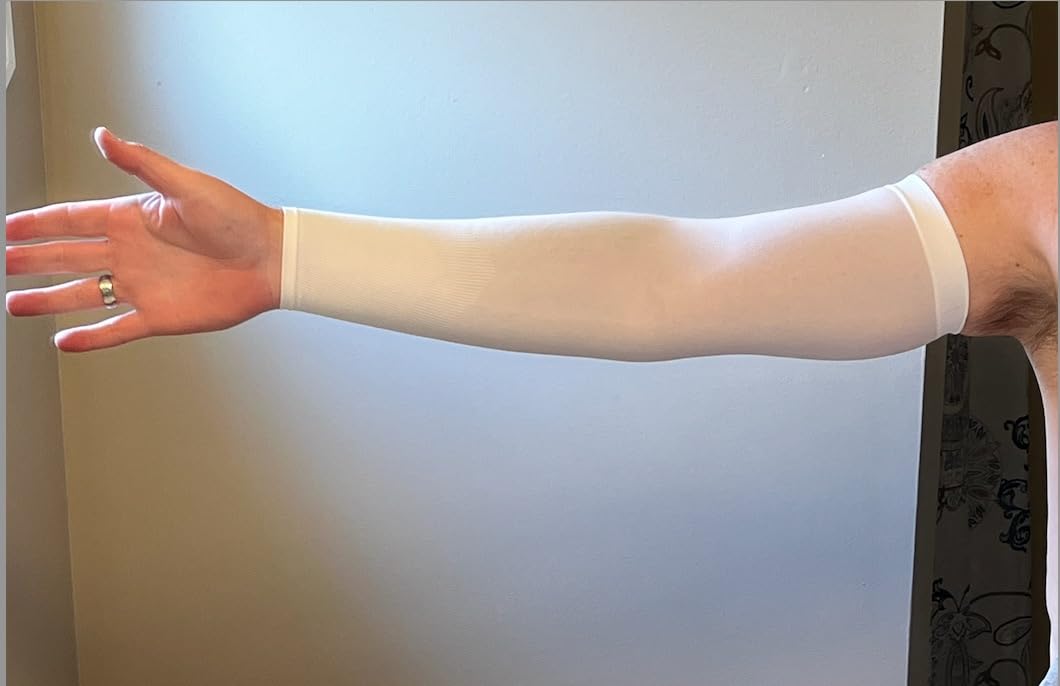 4-Pairs Arm Sleeves for Men and Women - Tattoo Cover Up - Cooling Sports Sleeve for Basketball Golf Football customer photo 2