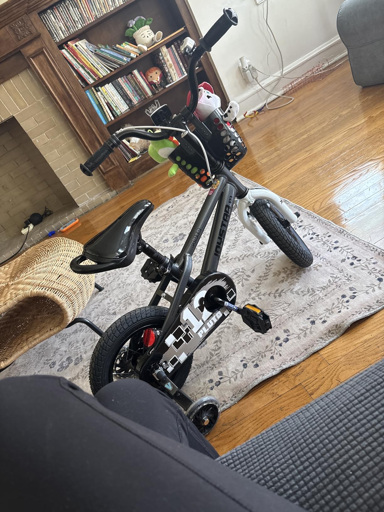 JOYSTAR Pluto 12 14 16 18 20 Inch Kids Bike with Light Up Training Wheels, Kids' Bicycle for Boys Girls Age 3-12 Years customer photo 2