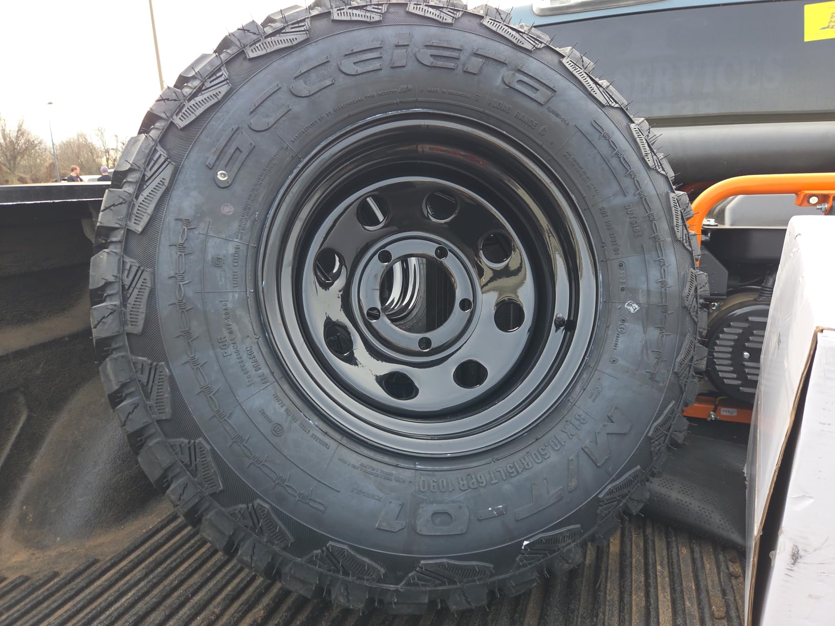Set of 4 (FOUR) Accelera M/T-01 Mud Off-Road Light Truck Radial Tires-31X10.50R15LT 31X10.50X15 31X10.50-15 109Q Load Range C LRC 6-Ply BSW Black Side Wall customer photo 1