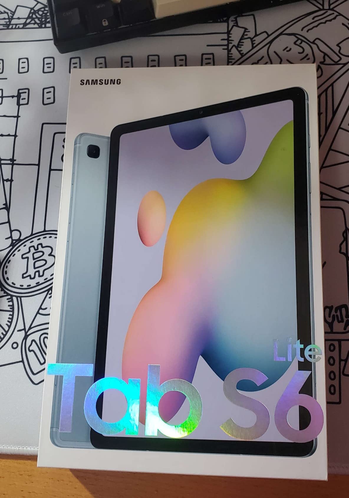 Samsung Galaxy Tab S6 Lite 10.4-inch 64GB WiFi Android Tablet with S Pen Included, Chiffon Rose customer photo 1
