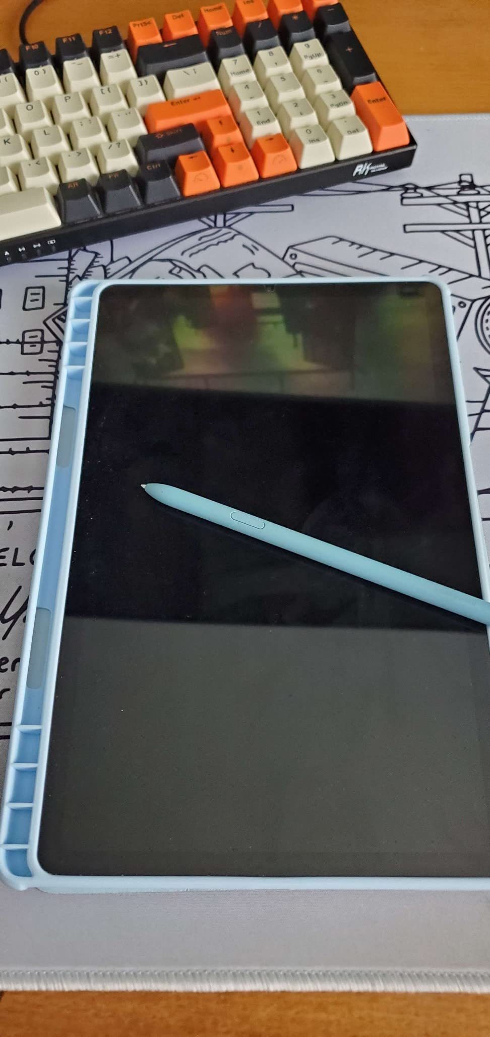 Samsung Galaxy Tab S6 Lite 10.4-inch 64GB WiFi Android Tablet with S Pen Included, Chiffon Rose customer photo 2