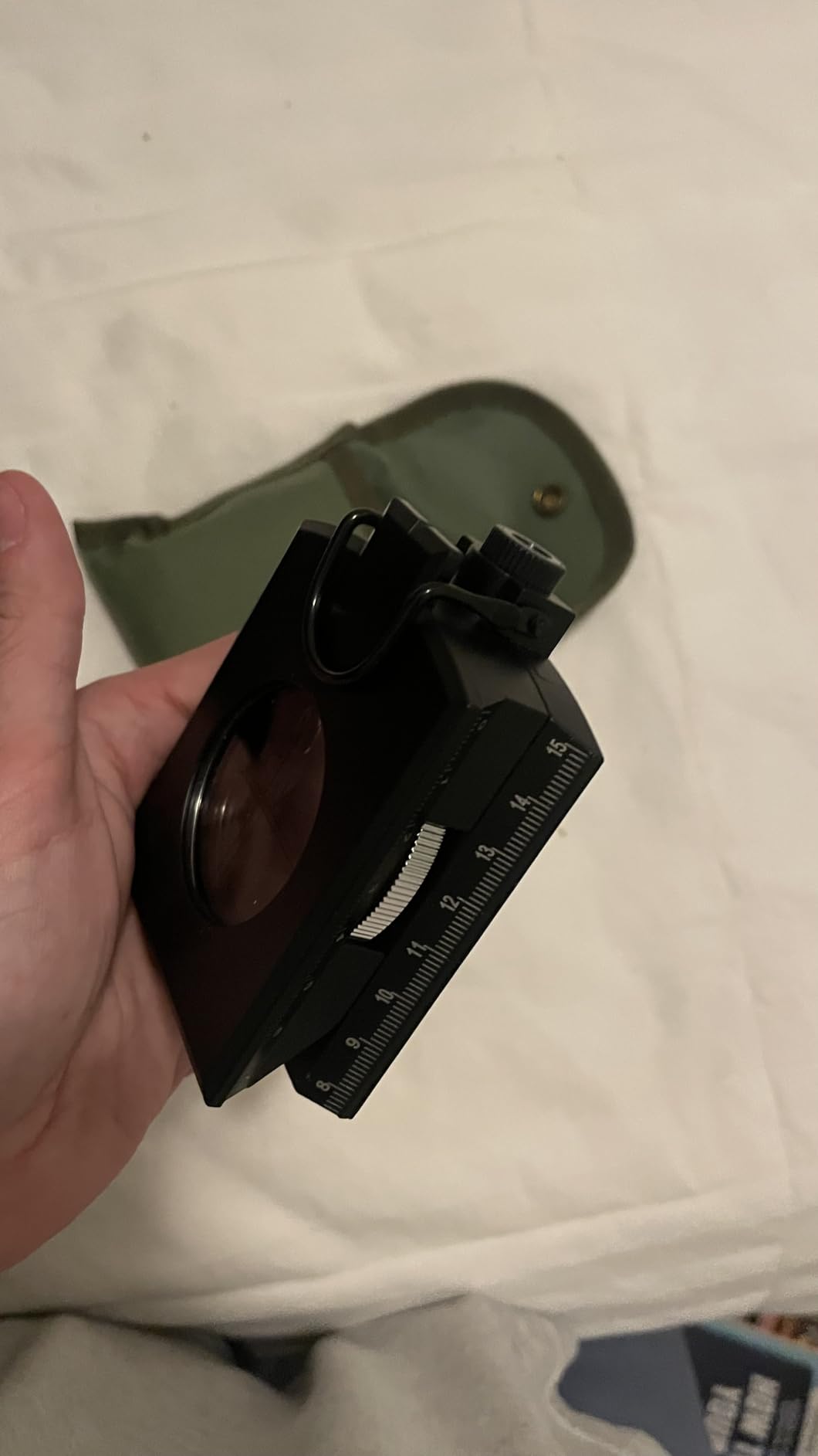 Eyeskey Multifunctional Military Sighting Navigation Compass with Inclinometer | Impact Resistant & Waterproof Compass for Hiking, Camping customer photo 1
