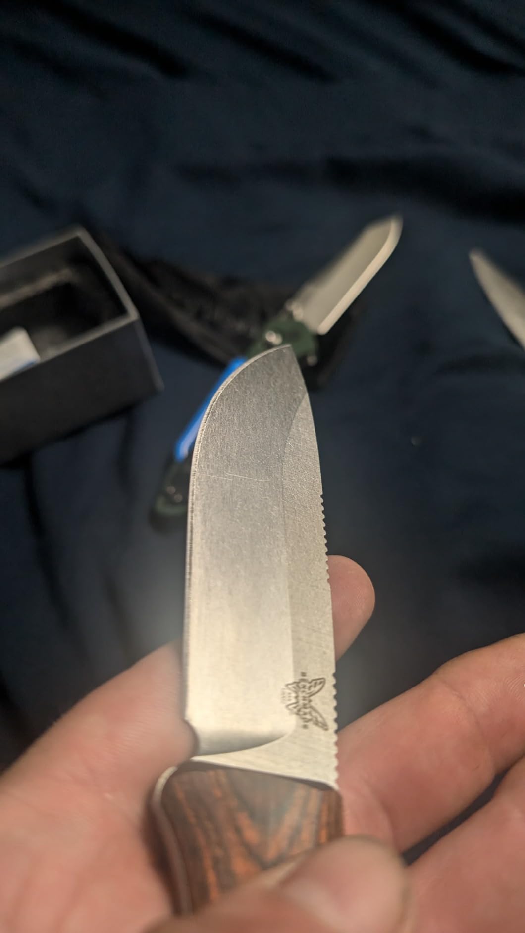 Benchmade - Saddle Mountain 15002 Hunting Knife with Wood Handle customer photo 1