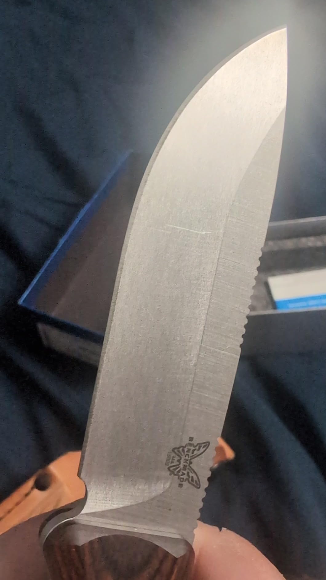 Benchmade - Saddle Mountain 15002 Hunting Knife with Wood Handle customer photo 2