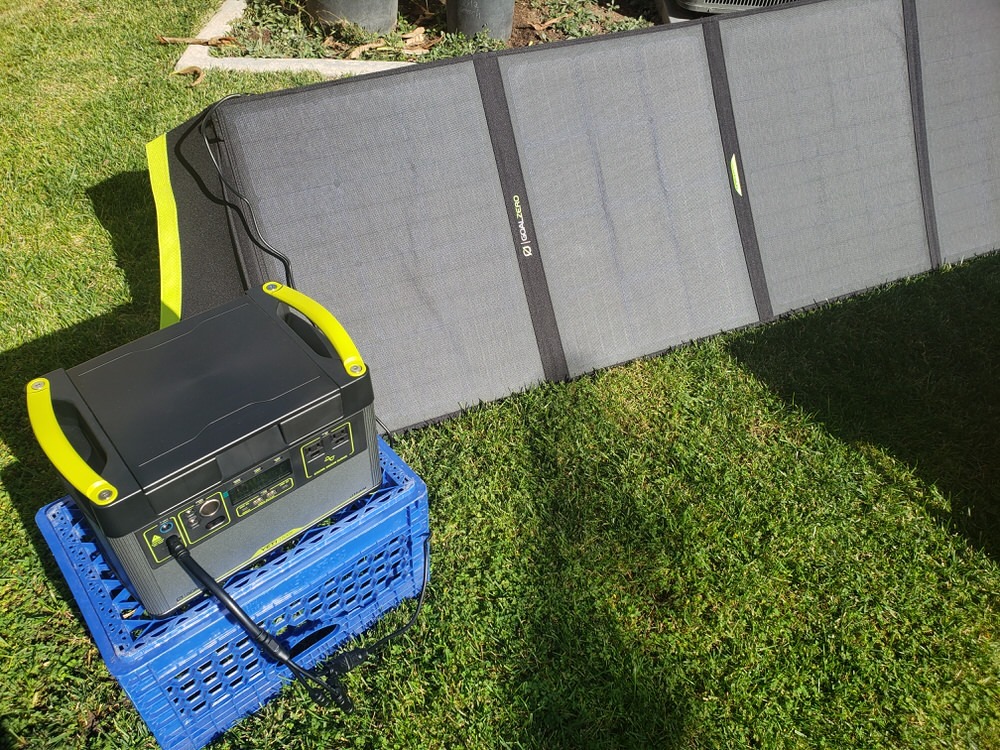 Goal Zero Nomad 200-Watt Solar Panel, Folding Solar-Panel Charger with Kickstand, Portable Solar-Panel Power customer photo 1