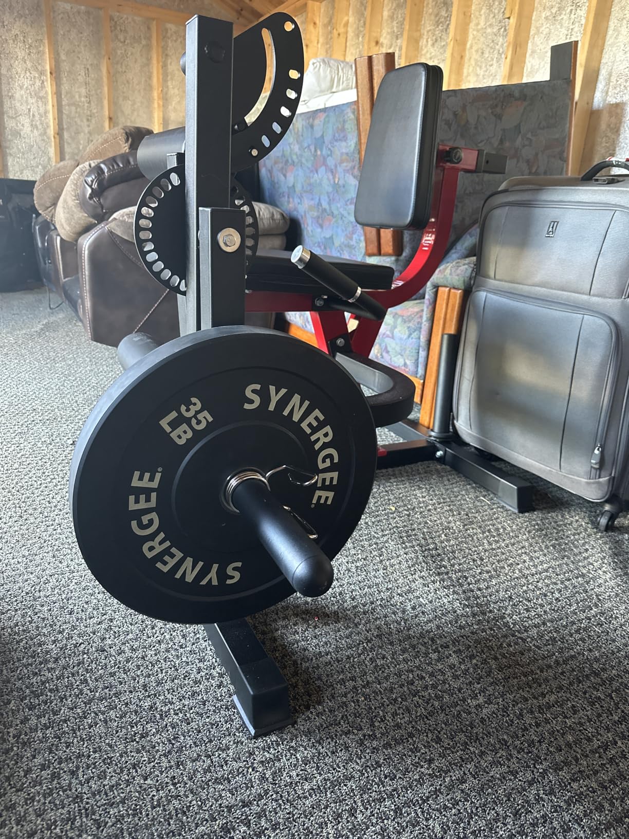 Synergee Bumper Plates Weight Plates Strength Conditioning Workouts Weightlifting - Sold in Pairs and Sets customer photo 1