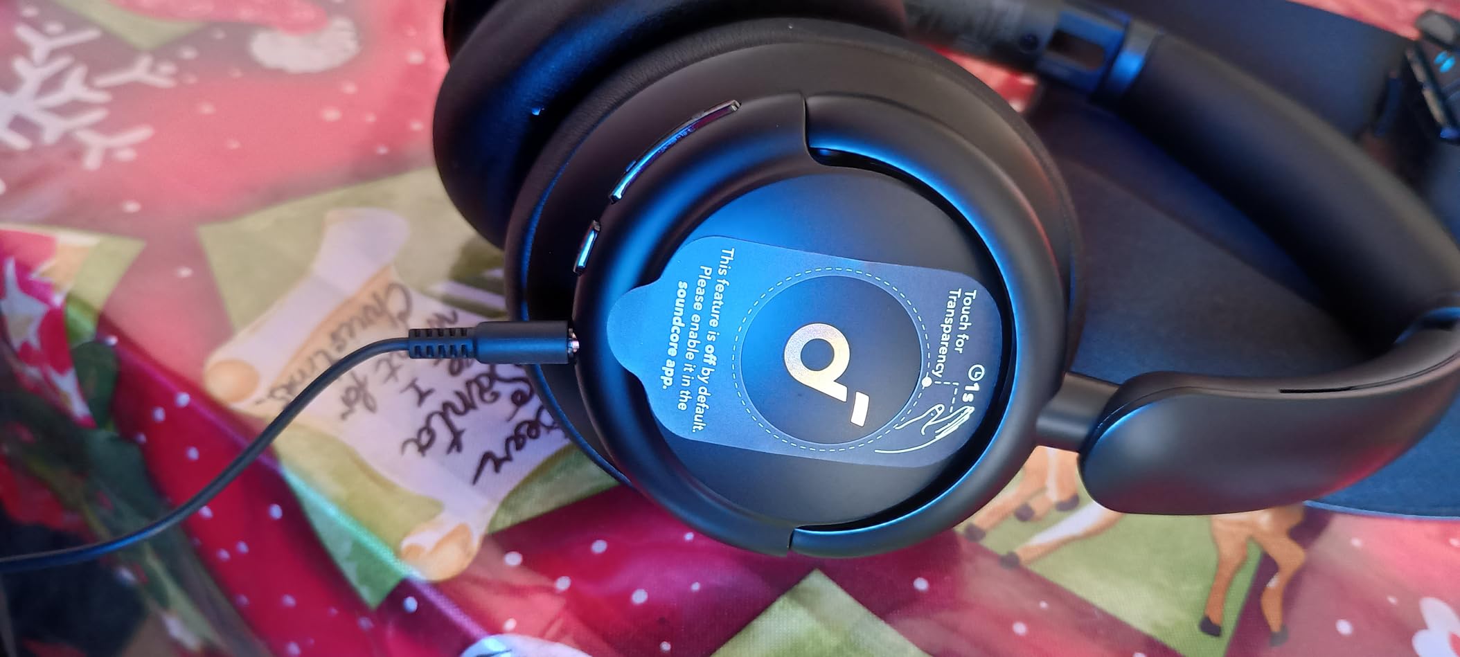 soundcore Life Q30 by Anker, Hybrid Active Noise Cancelling Headphones with Multiple Modes, Hi-Res Sound, Custom EQ via App, 50H Playtime, Comfortable Fit, Bluetooth, Multipoint Connection customer photo 2