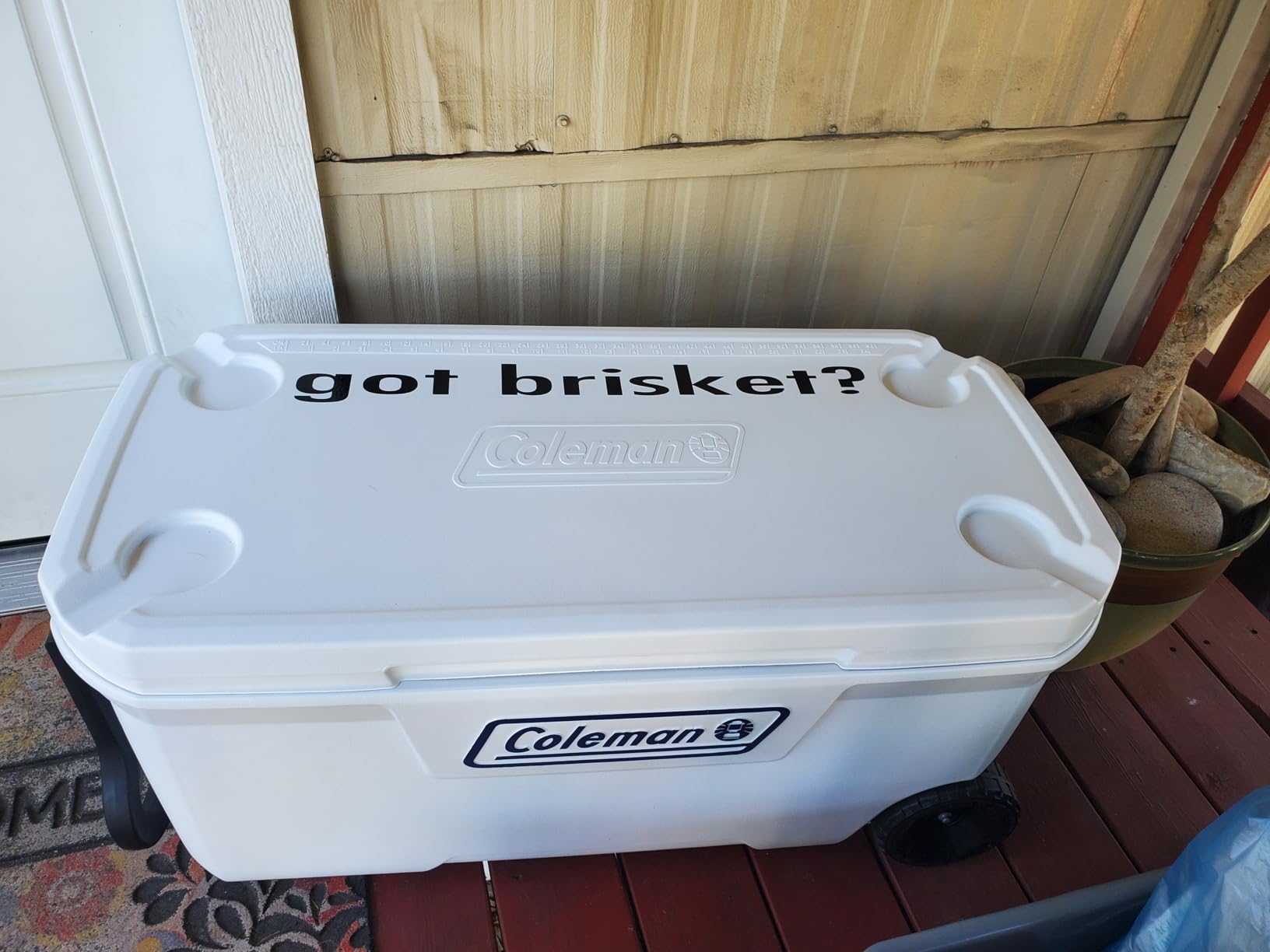 Coleman Marine Cooler with Fully Insulated UV Guard Lid & Body, Keeps Ice for 3+ Days customer photo 1