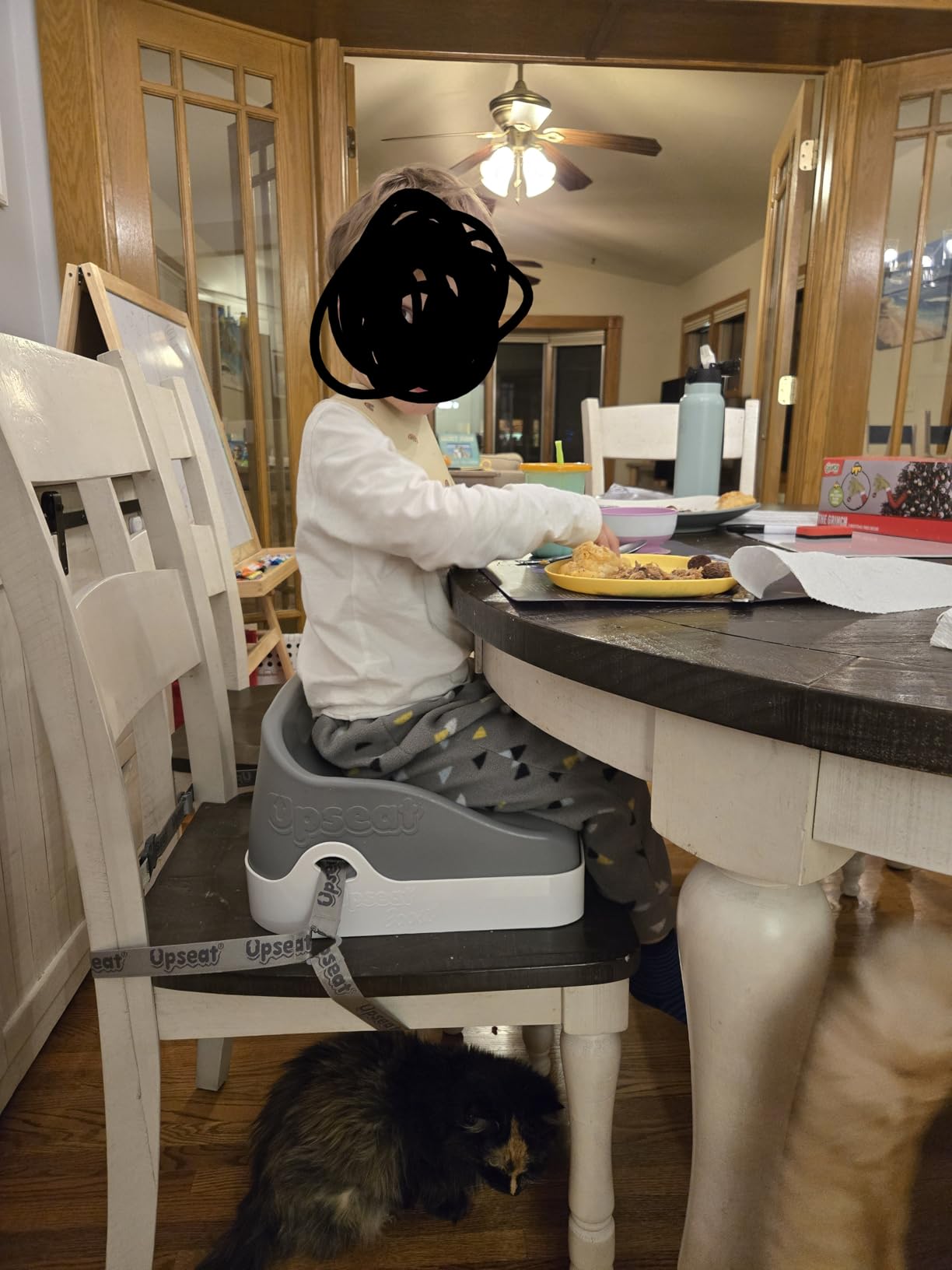 Upseat Boost - The Original Ergonomic Toddler Booster Seat for Dining Table, Developed with Physical Therapists customer photo 1