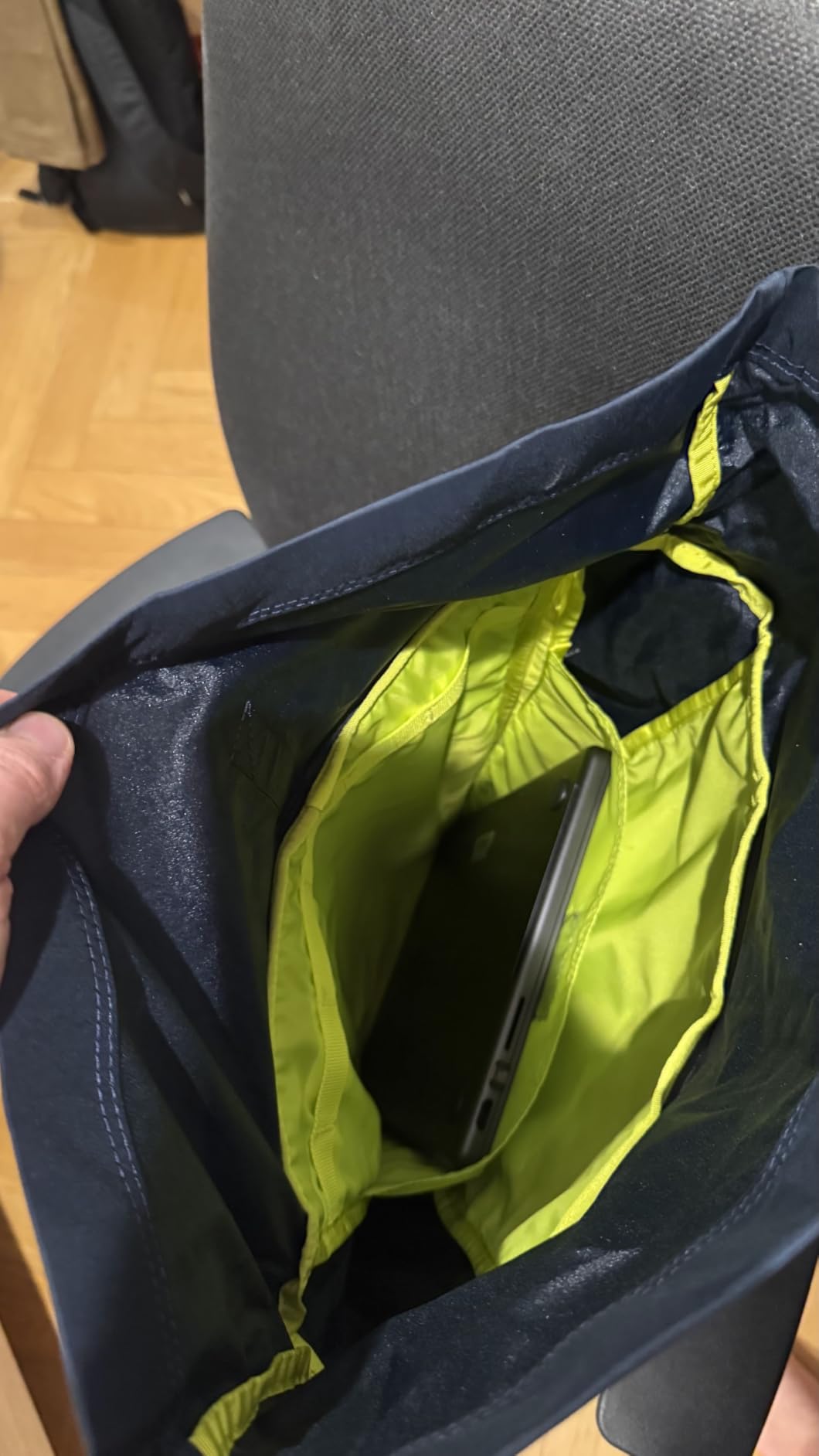 Timbuk2 Tuck Pack - Roll Top, Water-Resistant Laptop Backpack, Eco Nautical Pop customer photo 1
