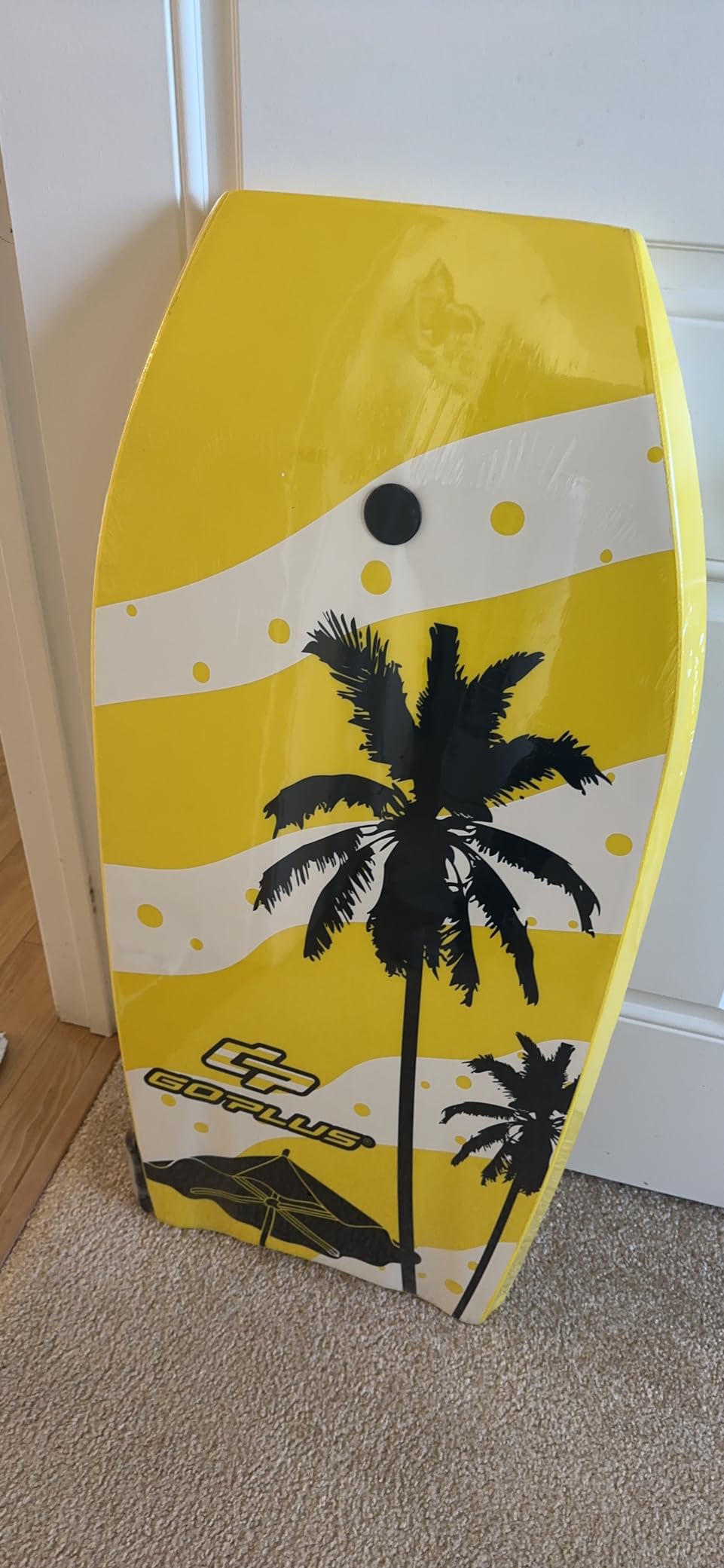 Goplus 41''/37''/33'' Lightweight Body Board for Beach with EPS Core, XPE Deck, HDPE Slick Bottom, Wrist Leash customer photo 2