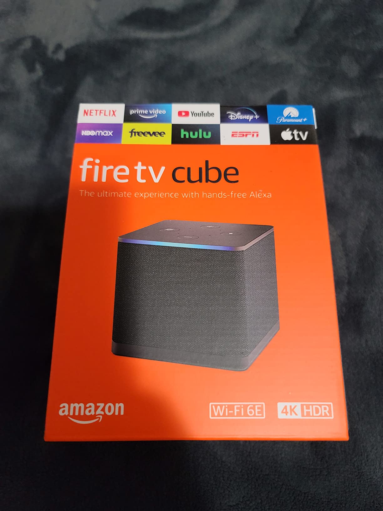 Amazon Fire TV Cube, with AI-powered Fire TV Search, Hands-free streaming device, find shows faster with Alexa+, Wi-Fi 6E, 4K Ultra HD customer photo 1