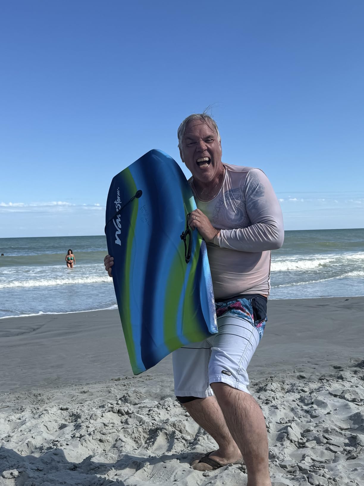 Wavestorm Foam Bodyboard 40' - Single Bodyboard for Beach and Pool customer photo 2