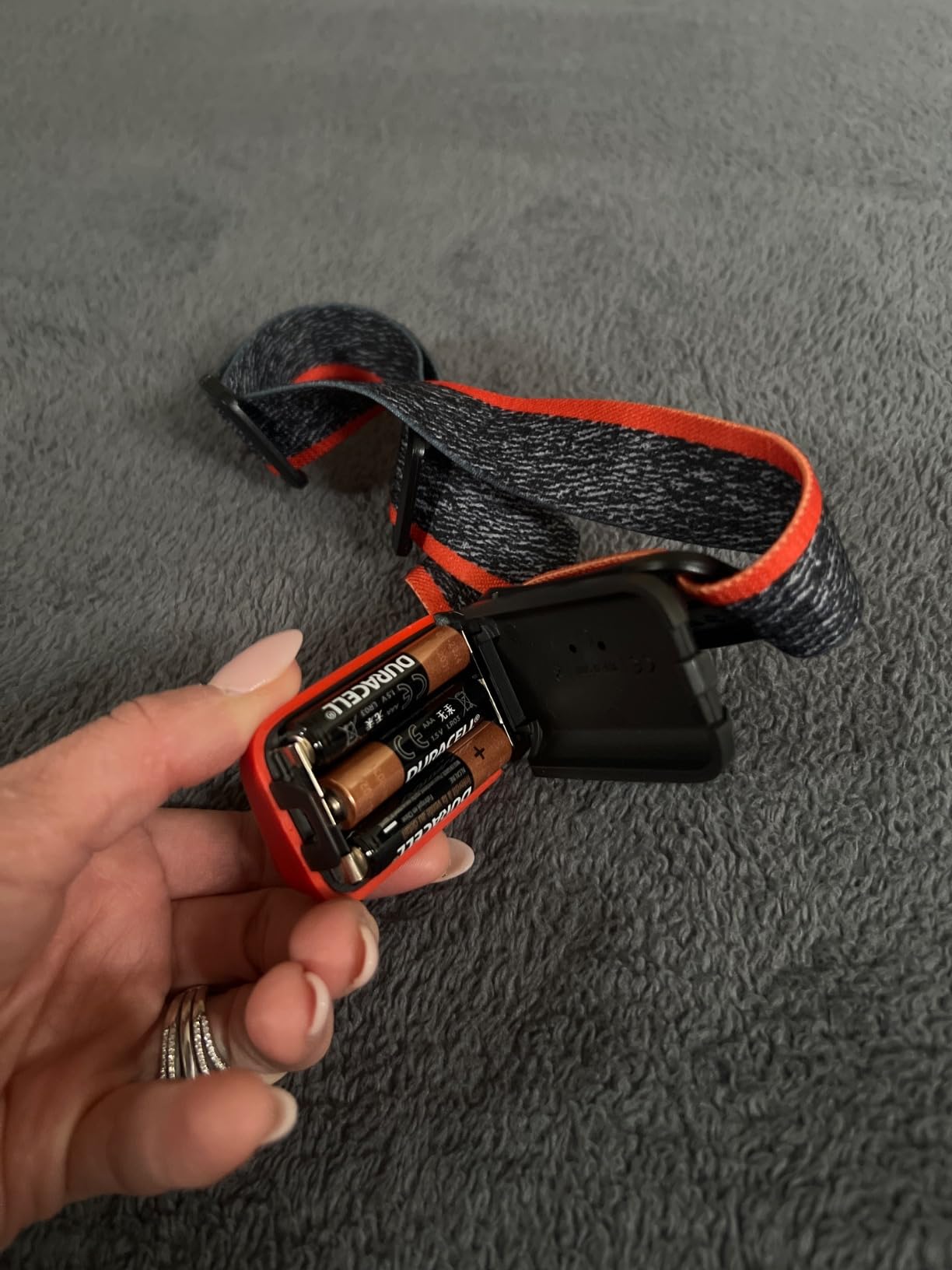 BLACK DIAMOND Astro 300 Headlamp | 300 Lumens Brightness | 3X AAA Battery Operated (Included) | Compact & Lightweight | Graphite customer photo 2