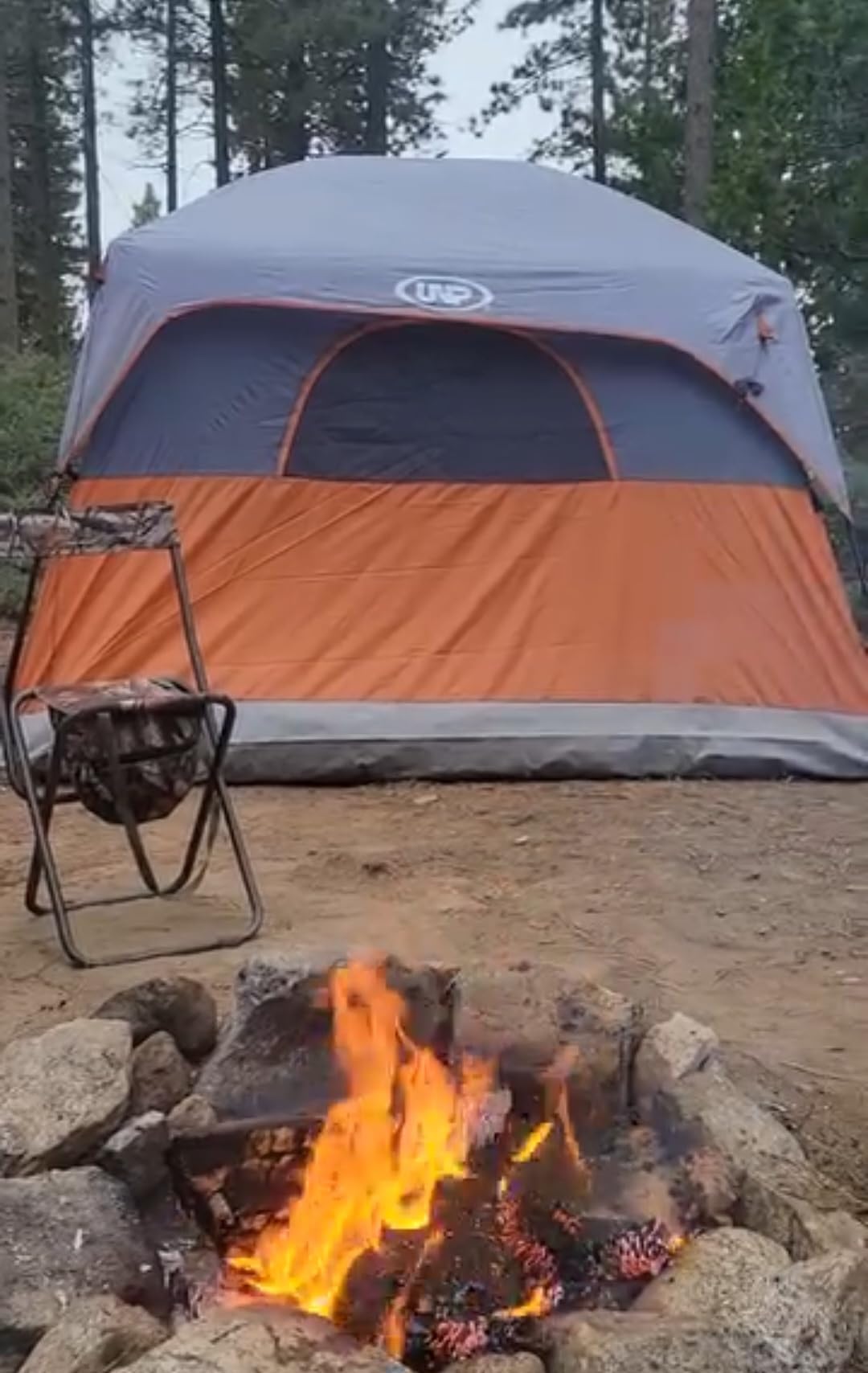 UNP Tents 6 Person Waterproof Windproof Easy Setup Family Camping Tent customer photo 2
