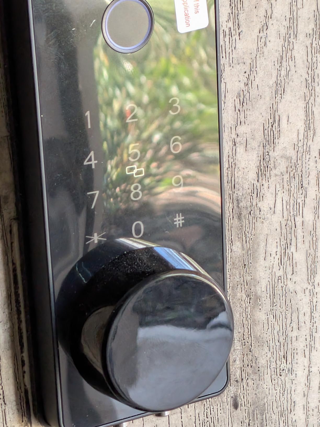 LOCKSTAR Smart Door Lock - Keyless Entry Deadbolt Door Lock - Multiple Entry Methods - APP - Fingerprint Touch ID - Keypad Code - Card FOB - Traditional Key - Smart Home Devices customer photo 2