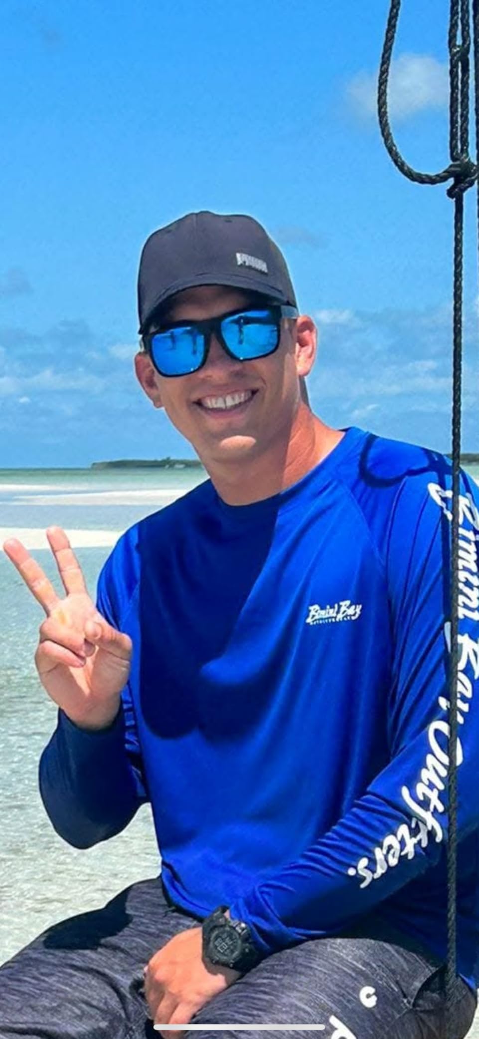 Costa Del Mar Men's Rincon Fishing and Watersports Rectangular Sunglasses customer photo 1