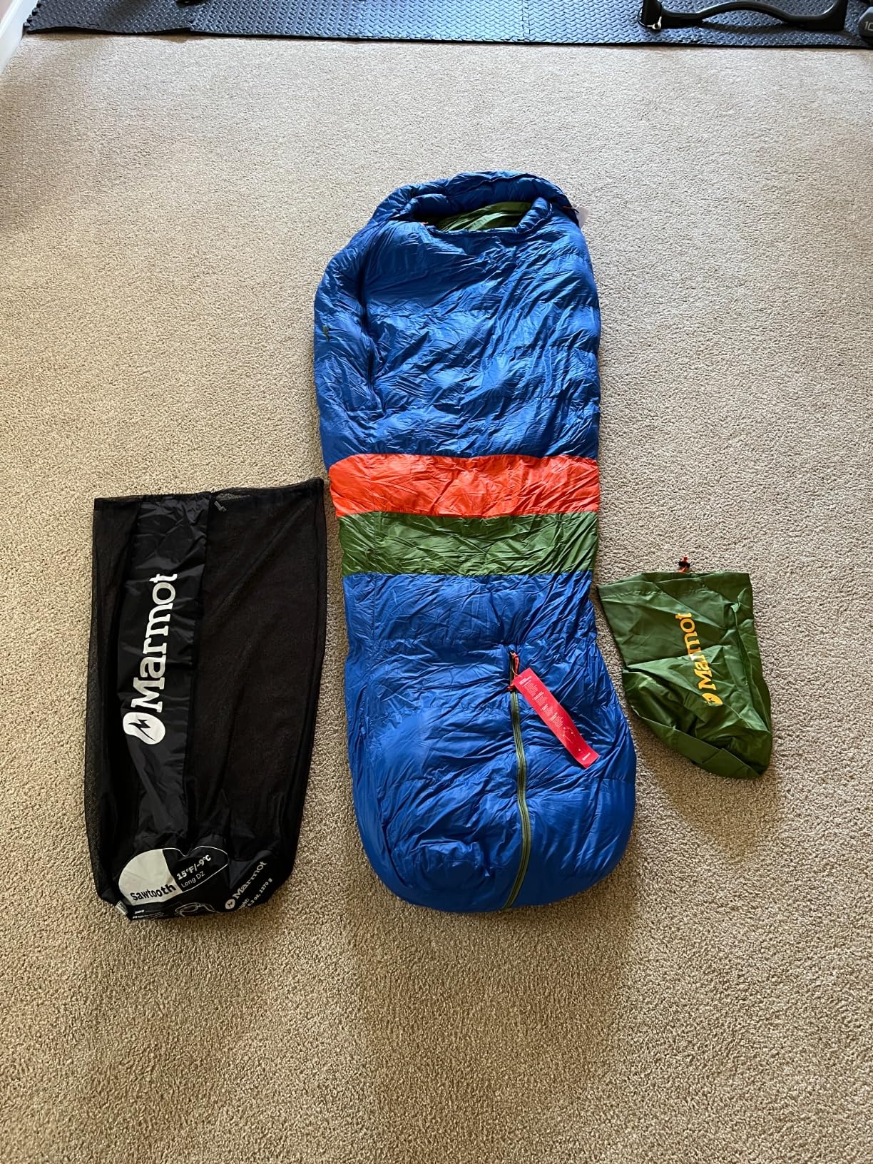 Marmot Sawtooth Sleeping Bag - Men's 15°F Down Sleeping Bag for Camping & Backpacking customer photo 2