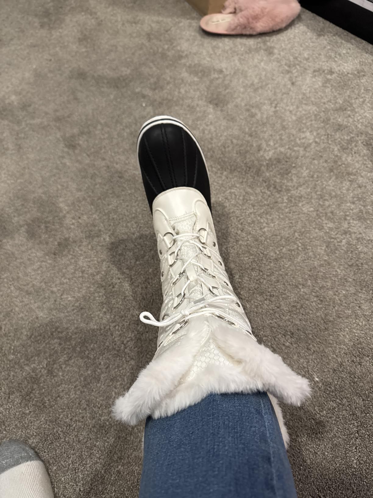 kingshow Globalwin Women's Snow Boots - Mid-Calf-Length Winter Boots For Women customer photo 2