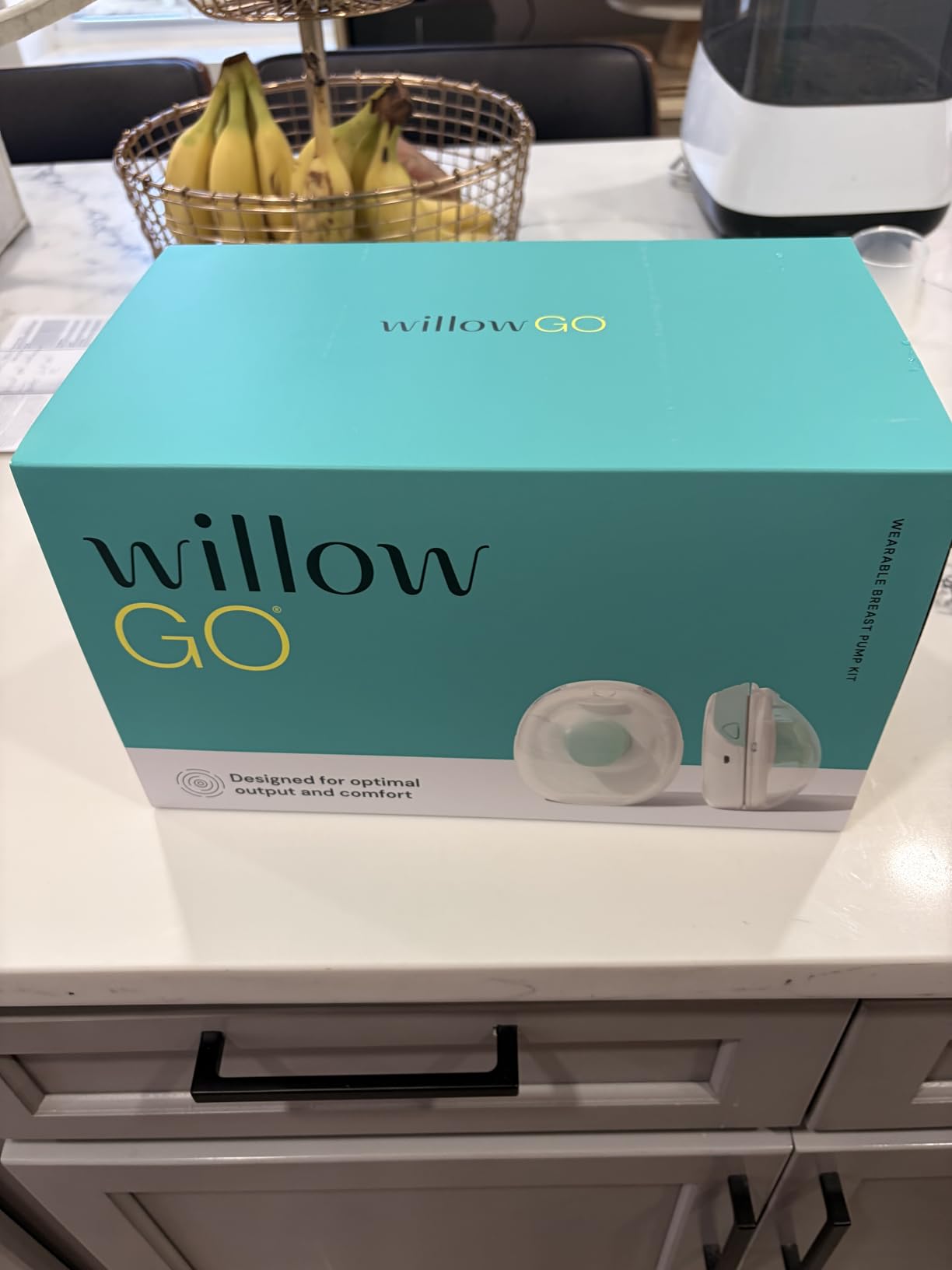 Willow Go Hands Free Breast Pump - Wearable Breastfeeding Pump - Portable, Electric, Cordless, & 9 Levels of Hospital Grade Suction Strength - Postpartum Essentials - Double Breast Pump customer photo 2