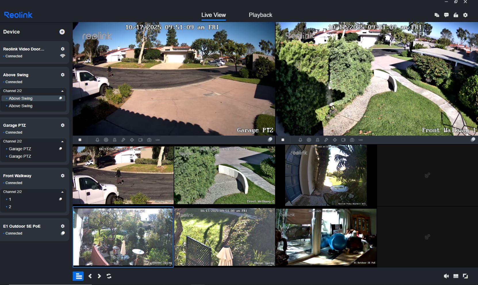 Reolink PTZ Security Camera System 4K, IP PoE 360 Camera with Dual-Lens, Auto 6X Hybrid Zoomed Tracking, 355 Pan & 90 Tilt, Outdoor Surveillance, AI Detection, TrackMix PoE customer photo 2