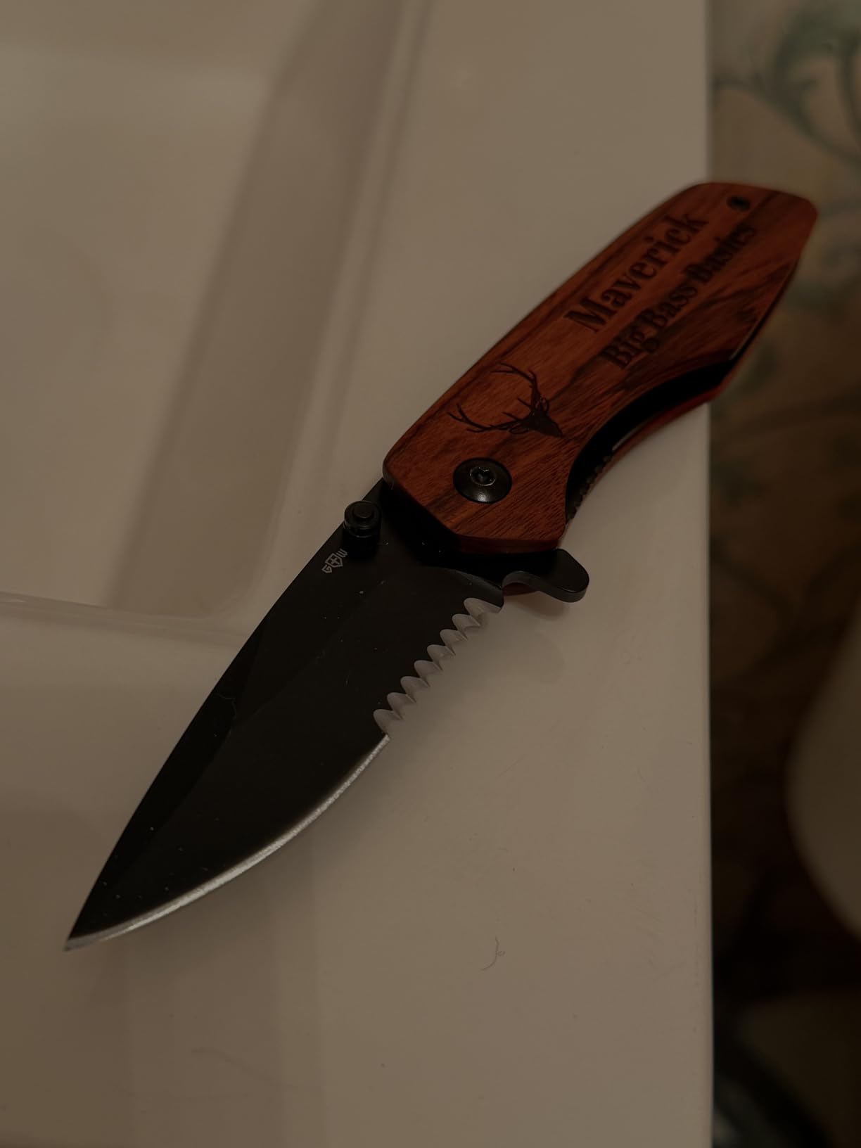 GOOD WORKER Legal Pocket Knife with Glass Breaker customer photo 2