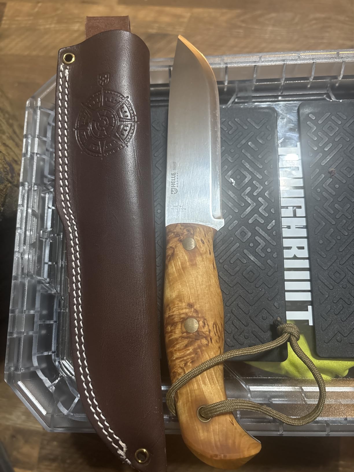 Helle Knives Nord - Heavy-Duty Full-Tang Bushcraft Knife for Wilderness Survival customer photo 1