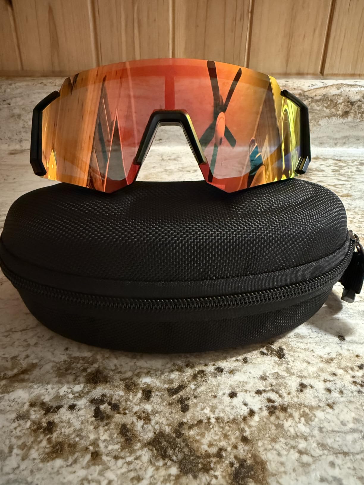 STORYCOAST Polarized Sports Sunglasses for Men Women,Driving Fishing Cycling Mountain Bike Sunglasses UV400 Protection customer photo 1