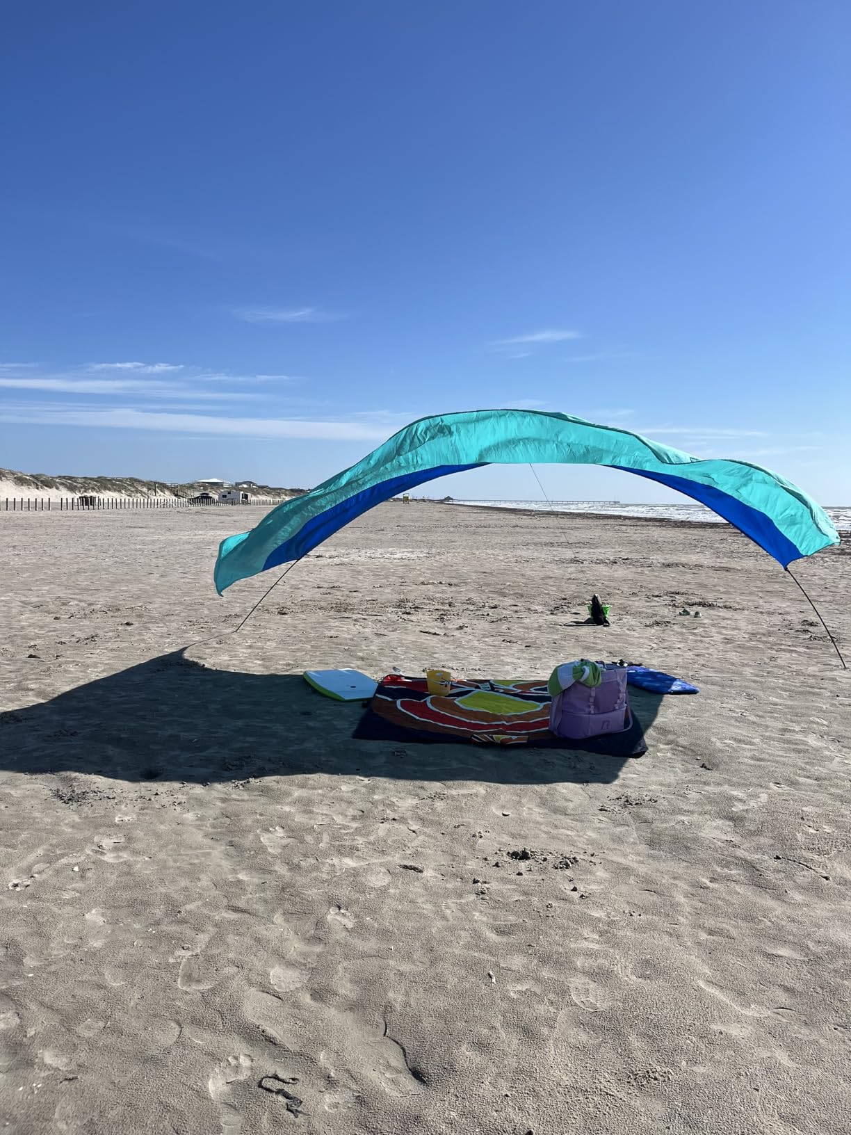 Shibumi Shade 3.0 Version | Wind-Powered Beach Tent Shade Canopy | Sets Up in 3 Mins | 150 Sq. Ft. of Shade for up to 8 People customer photo 1