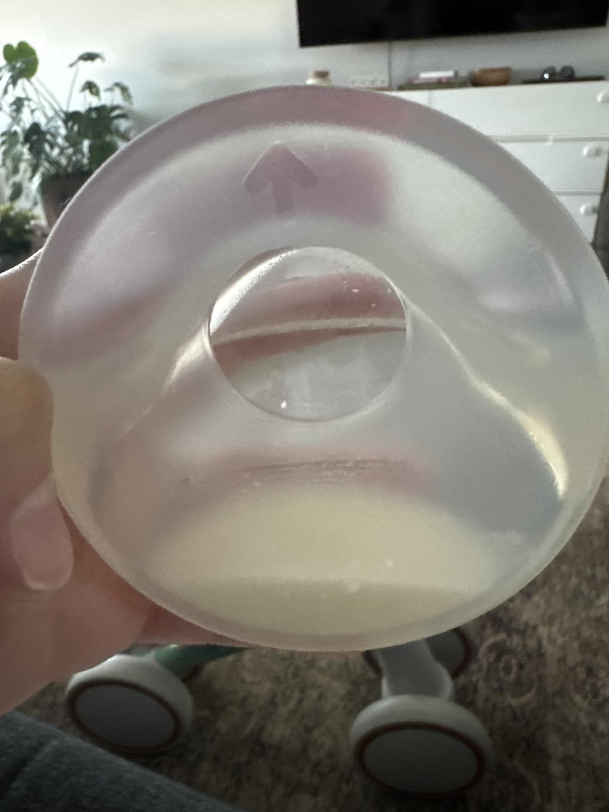 Boon Trove Silicone Manual Breast Pump - Passive Milk Collector - Hands Free Breast Pump for Nursing - Breastfeeding Essentials - 1 Count customer photo 2