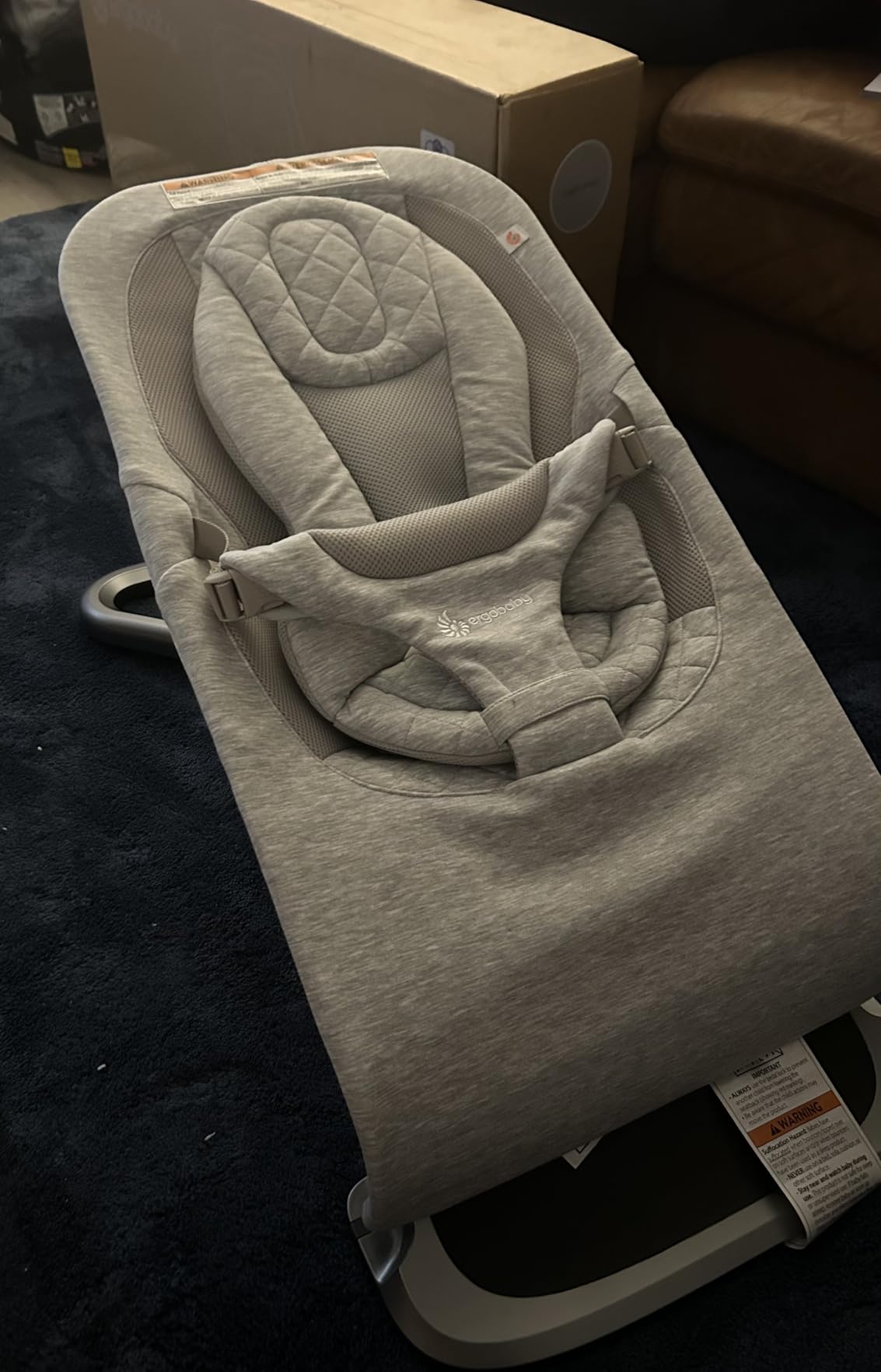 Ergobaby Evolve 3-in-1 Bouncer, Adjustable Multi Position Baby Bouncer Seat, Fits Newborn to Toddler customer photo 1