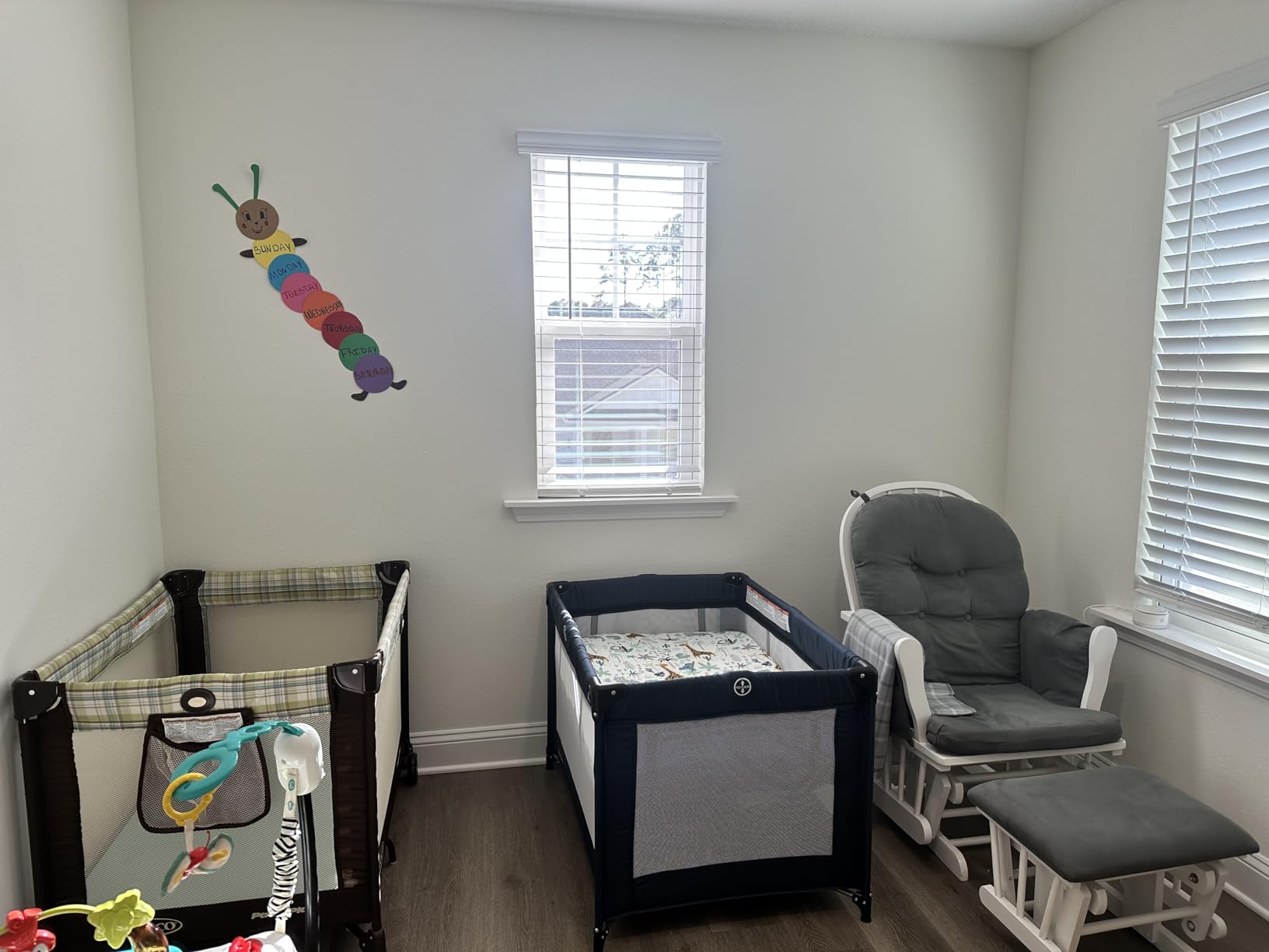 Dream On Me Zazzy Portable Playard with Bassinet - 360 Degree Mesh Visibility, Quick Folding Travel Friendly Design, Carry Bag Included customer photo 2