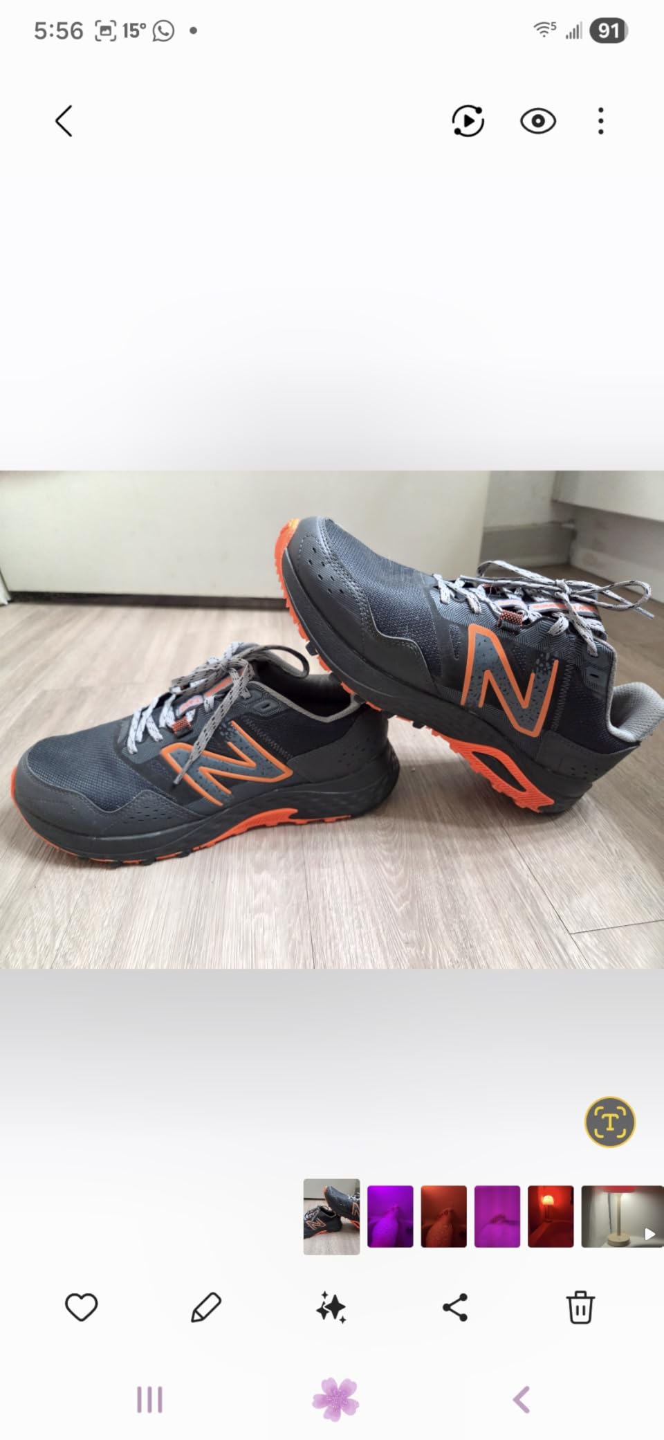 Men's Fresh Foam 410 V8 Trail Running Shoe customer photo 1
