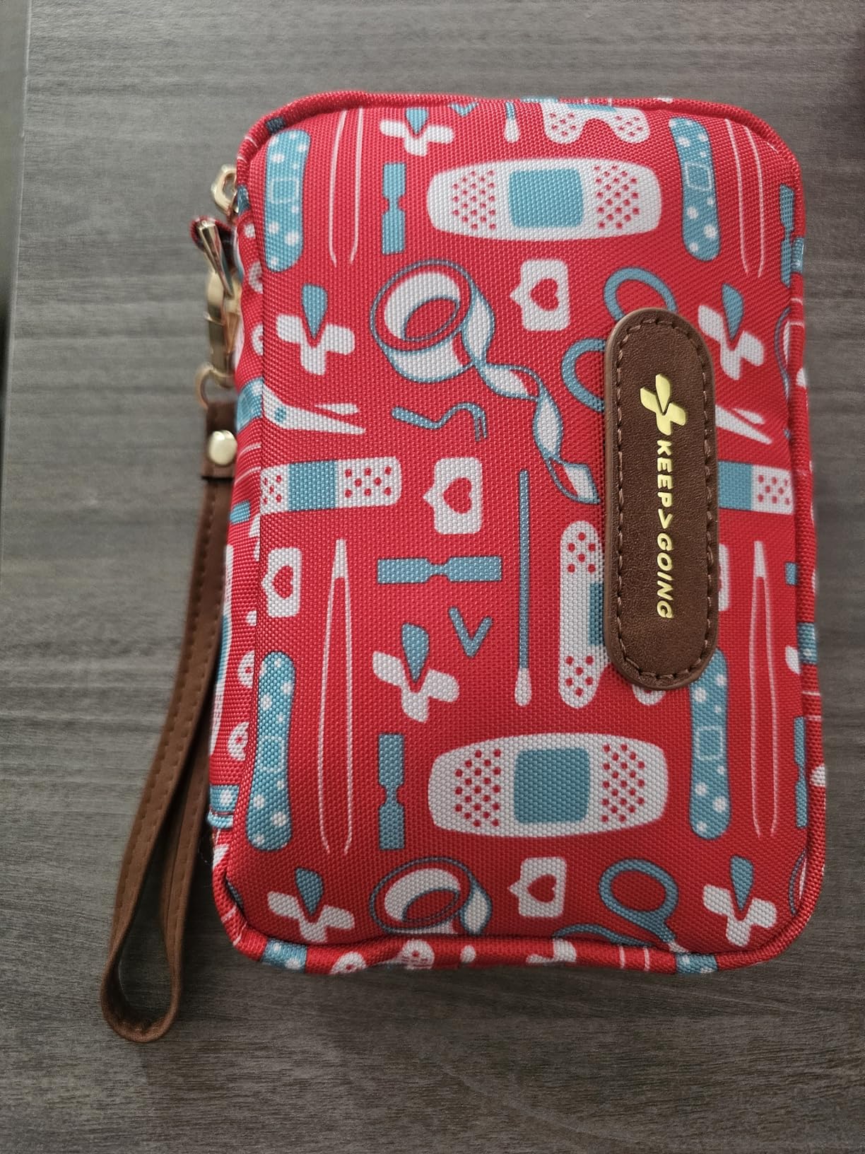 KeepGoing Travel First Aid Kit for Kids - 130 Pc. - Mini First Aid Kit Travel Size TSA-Approved customer photo 2